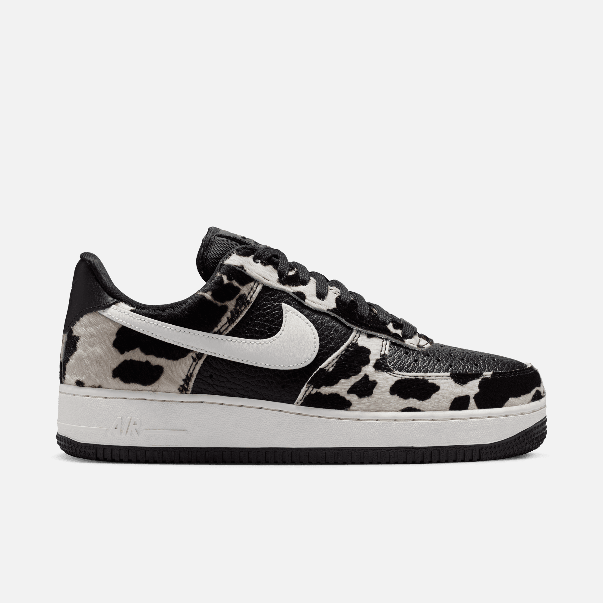 Nike Women's Air Force 1 Low Cow Print Black