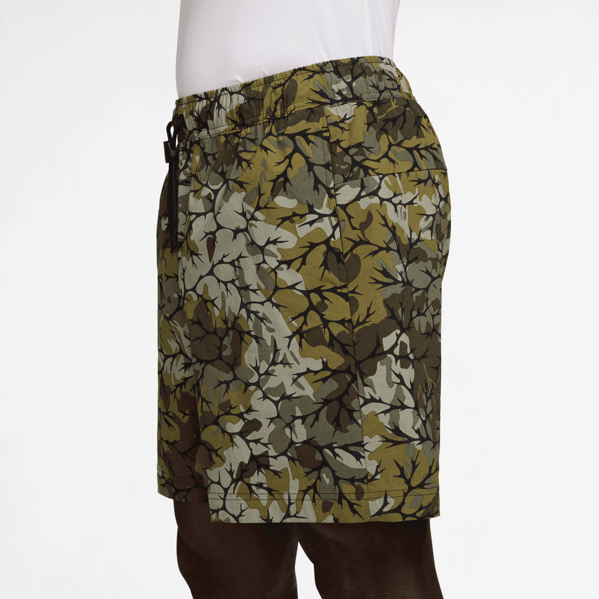 Nike Tech Camo Green Woven Shorts