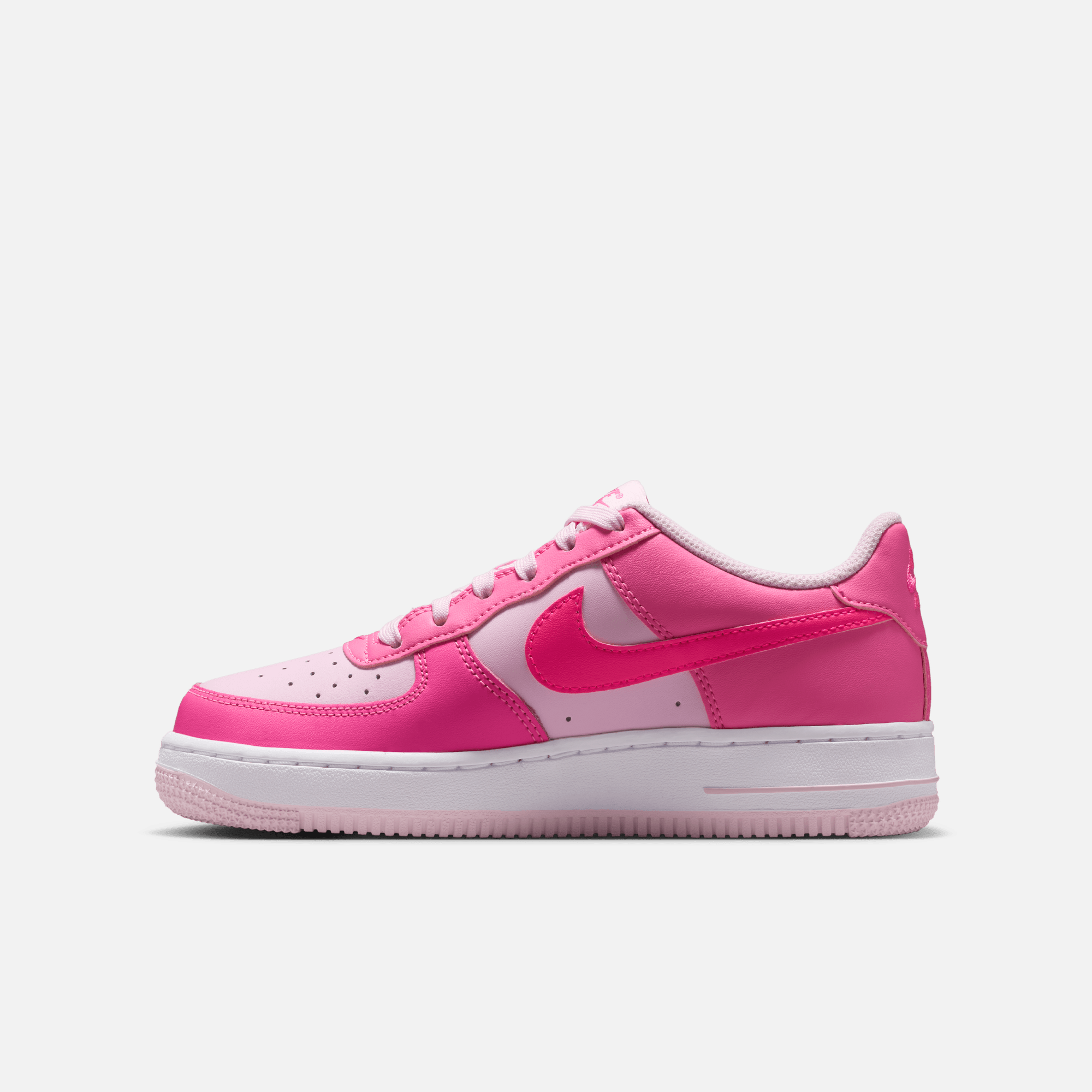 Nike Big Kids' Air Force 1 Low Pinksicle Pink Foam (GS)