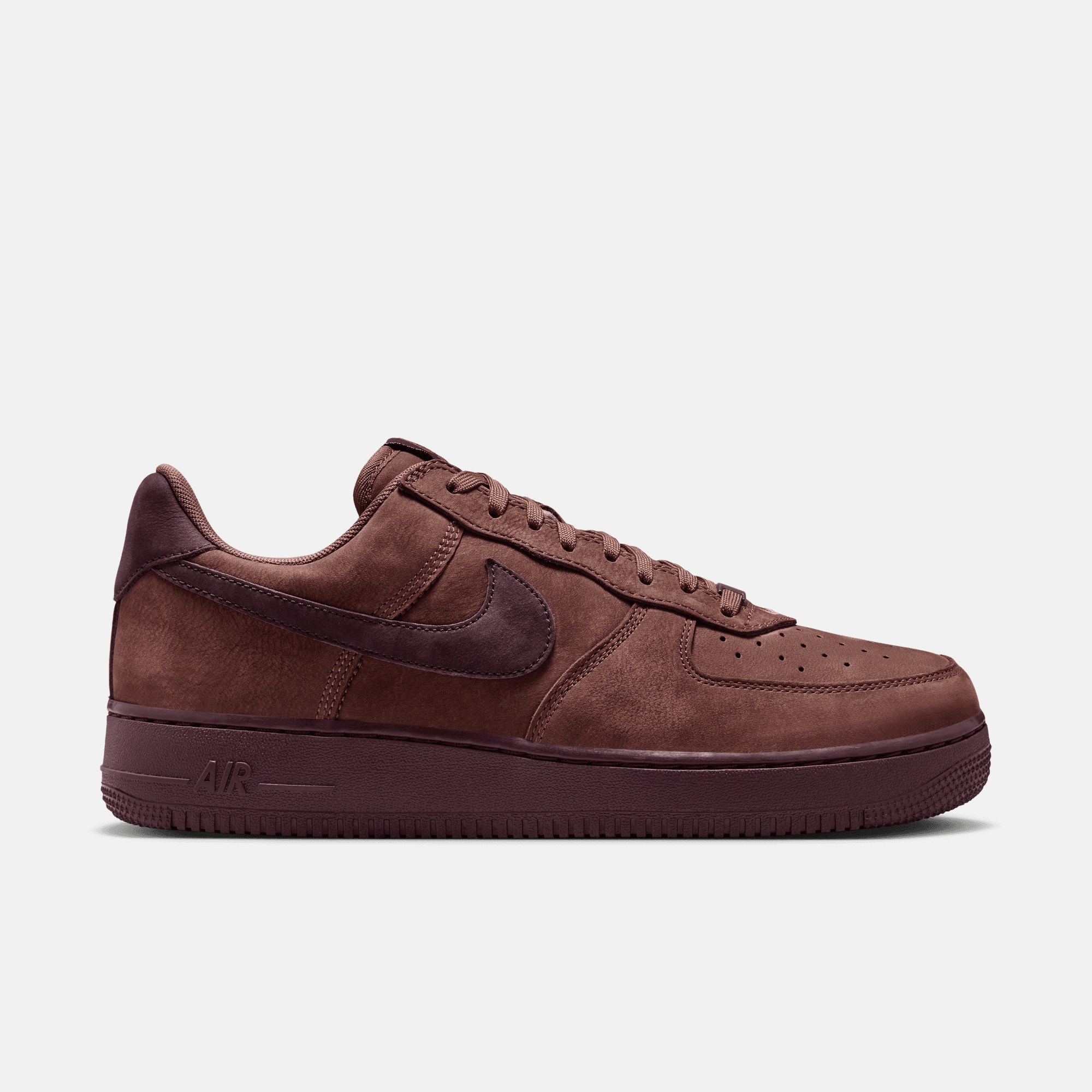 Nike Air Force 1 Low Retro Premium Red Sepia – Puffer Reds