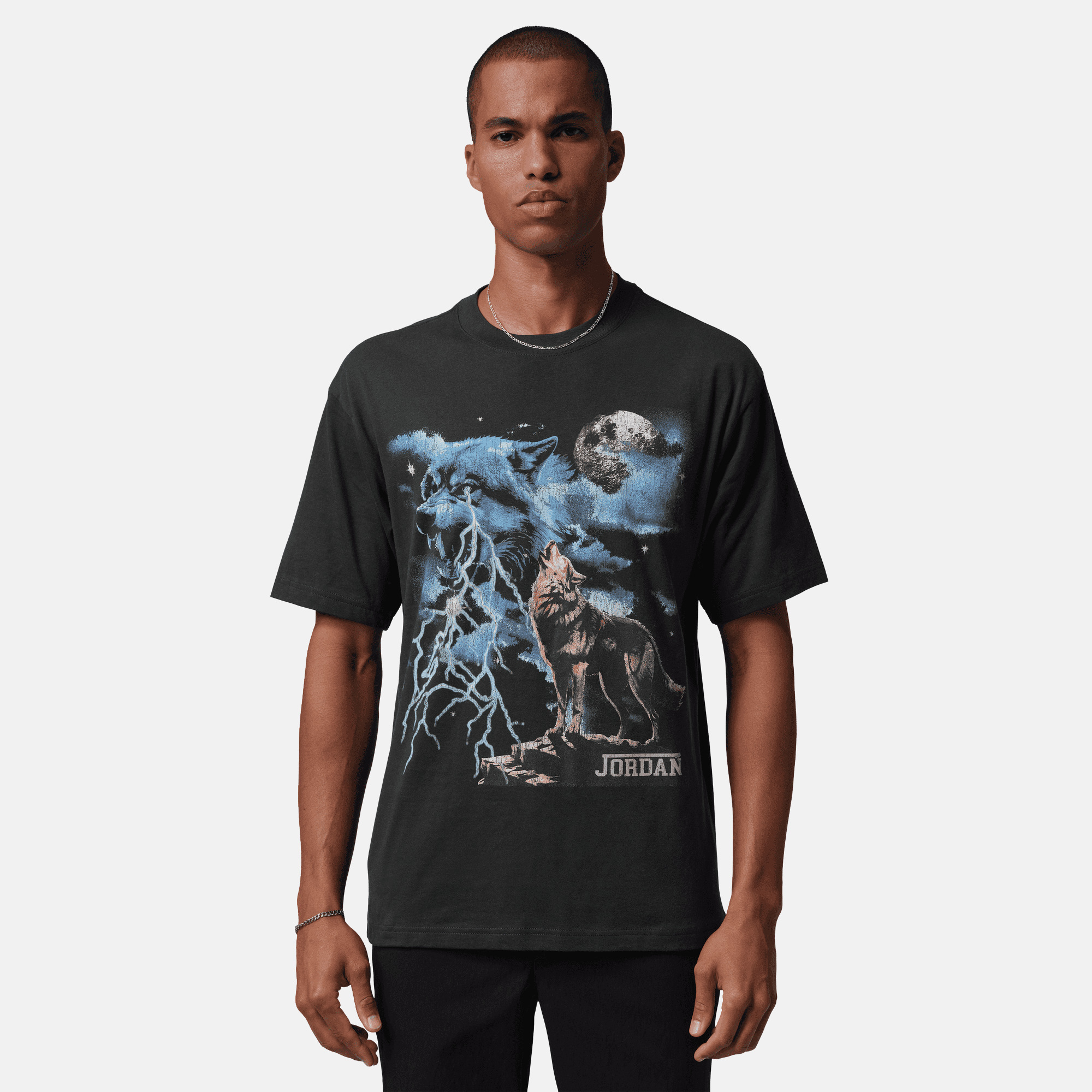Air Jordan Big Wolf Energy Graphic T-Shirt