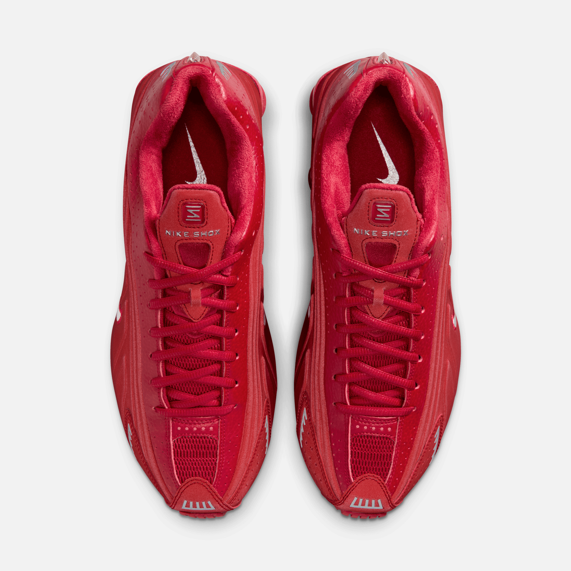 Nike Shox R4 Gym Red Metallic Silver