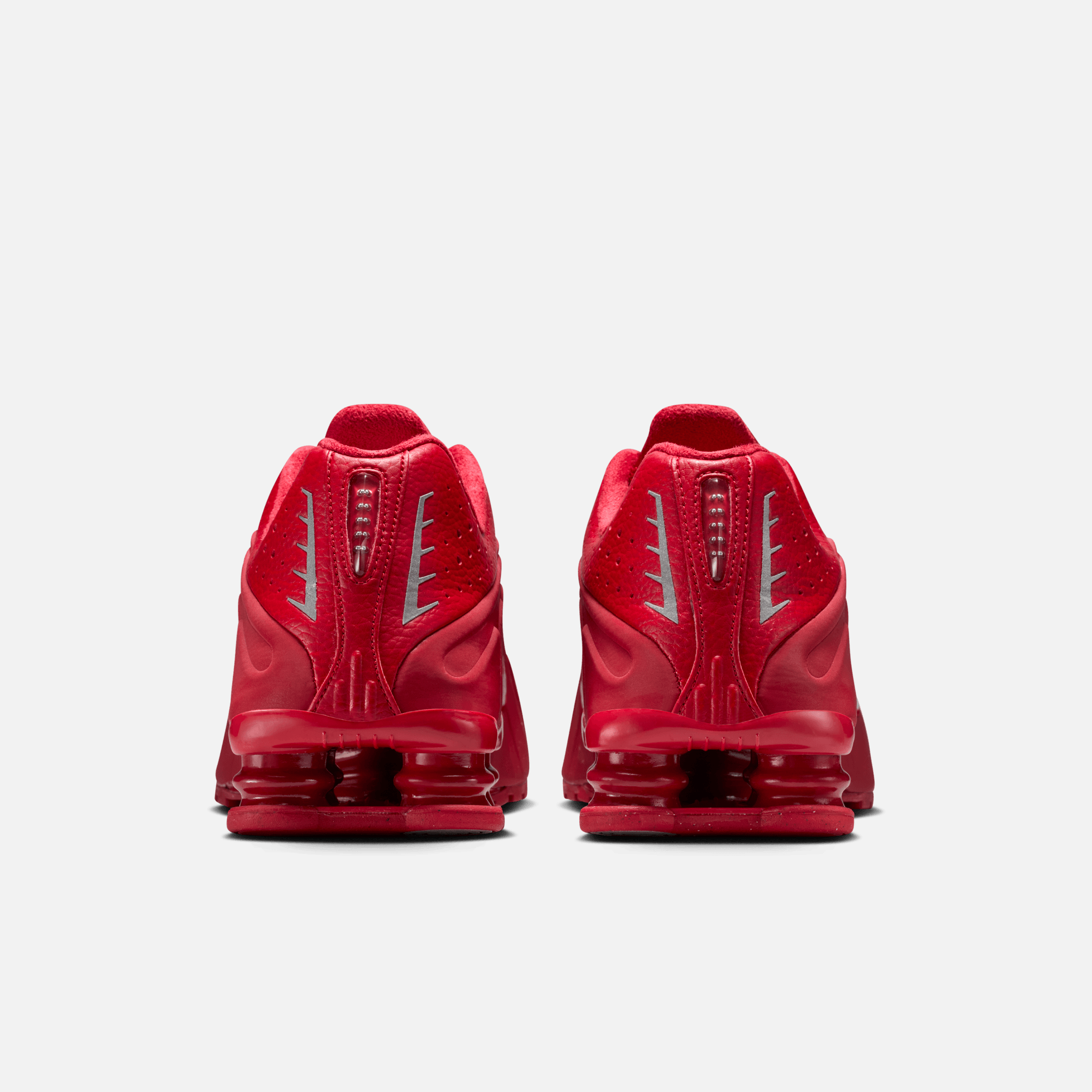 Nike Shox R4 Gym Red Metallic Silver