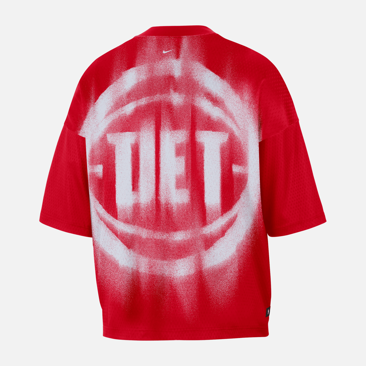Nike Detroit Pistons Red Dri-Fit T-Shirt