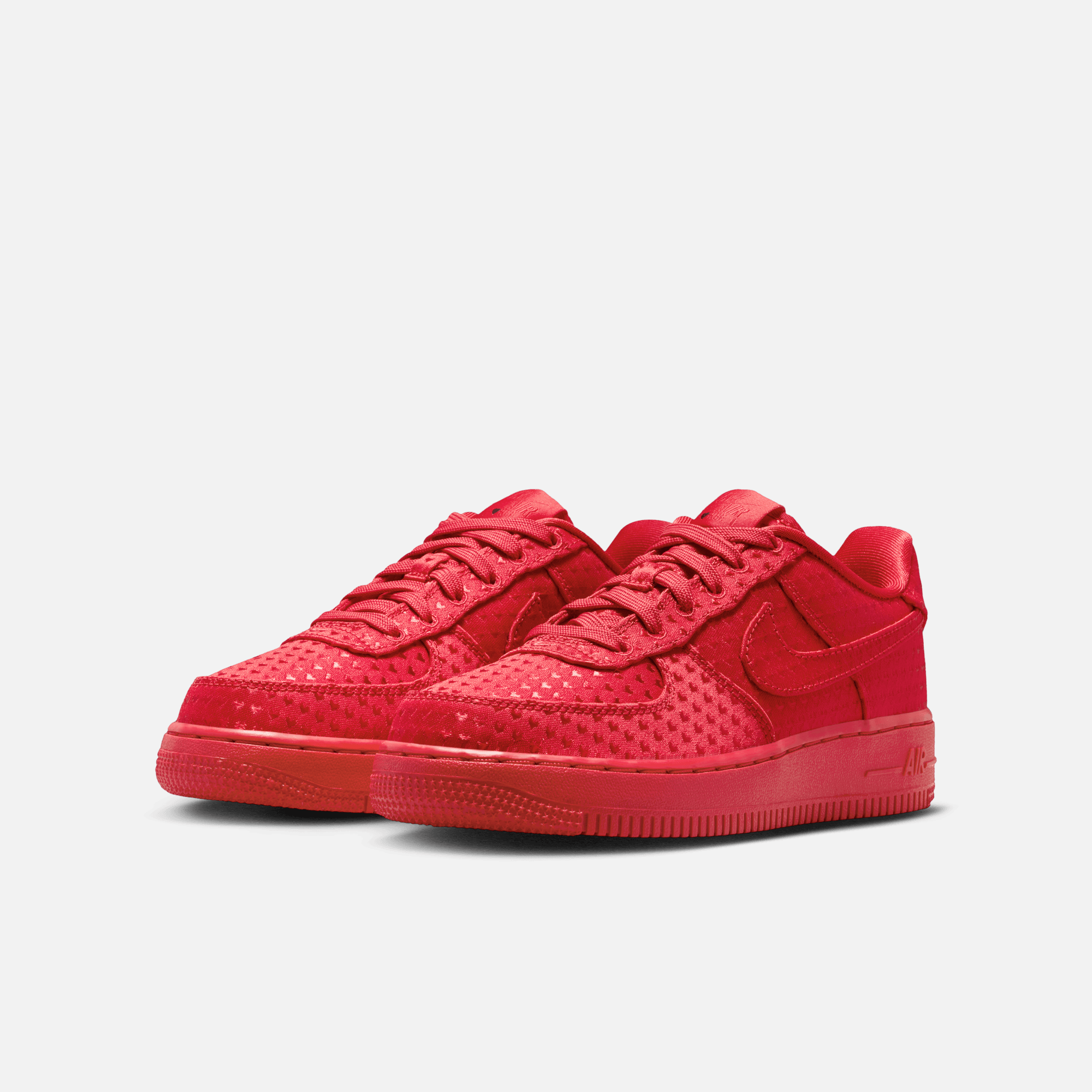 Nike Big Kids' Air Force 1 Valentine's Day University Red (GS)