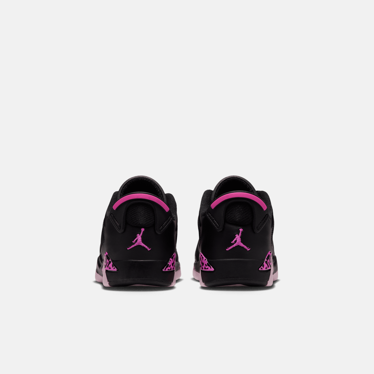 Air Jordan Kids' 6 Retro Low Black Pink Foam (PS)