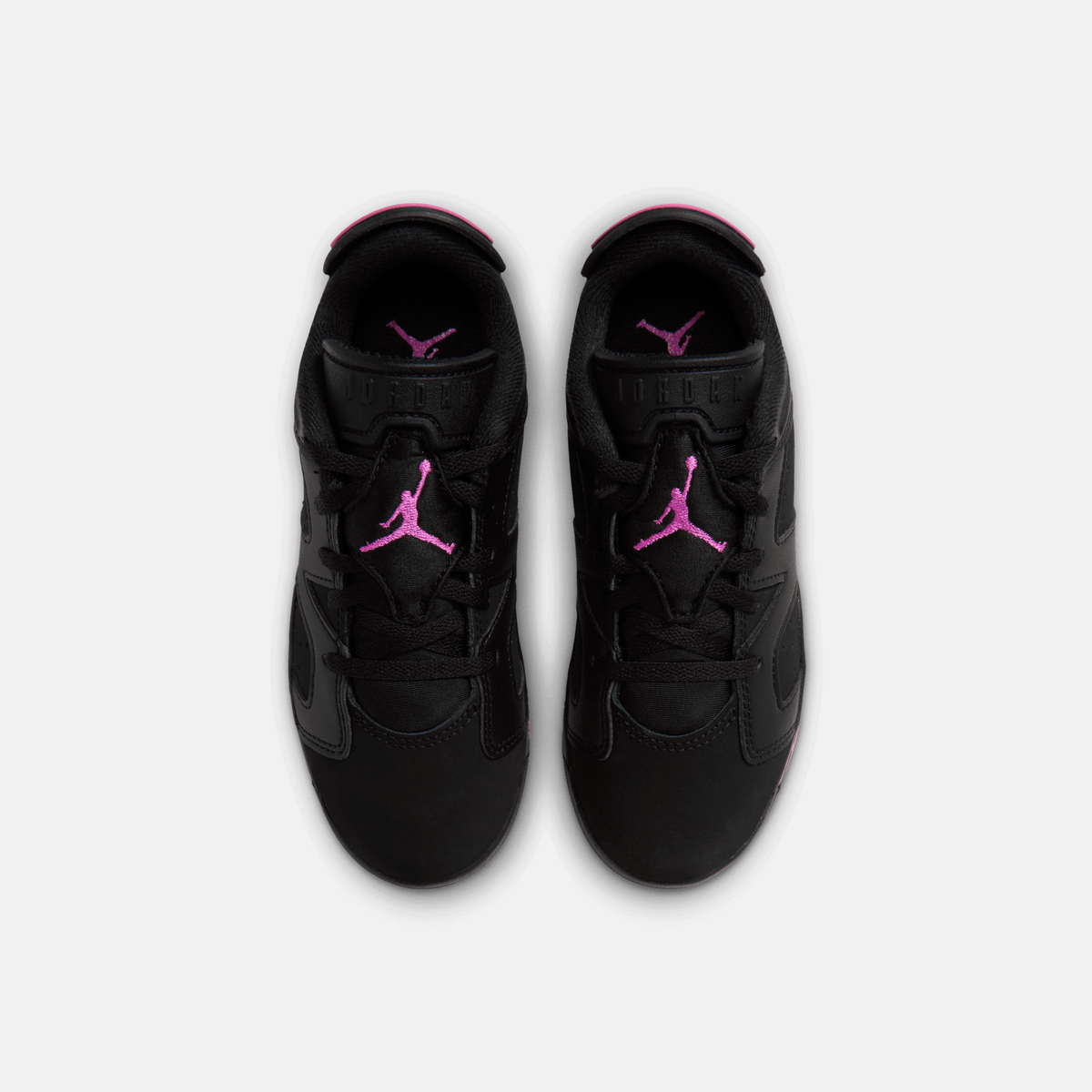 Air Jordan Kids' 6 Retro Low Black Pink Foam (PS)