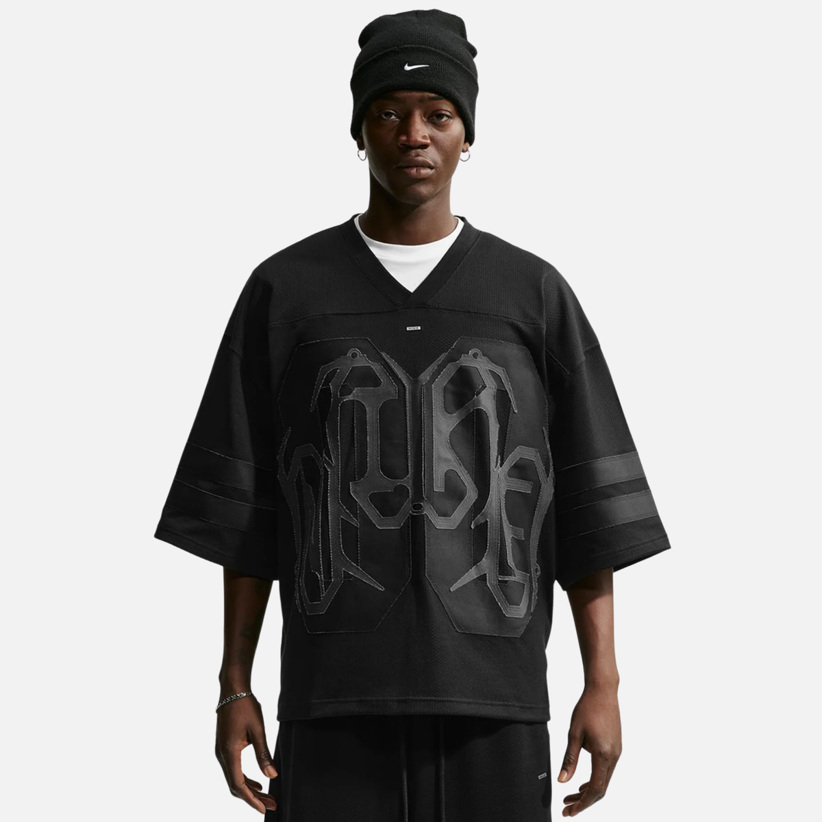 Nike Sportswear 00 Black Knit Oversized Jersey