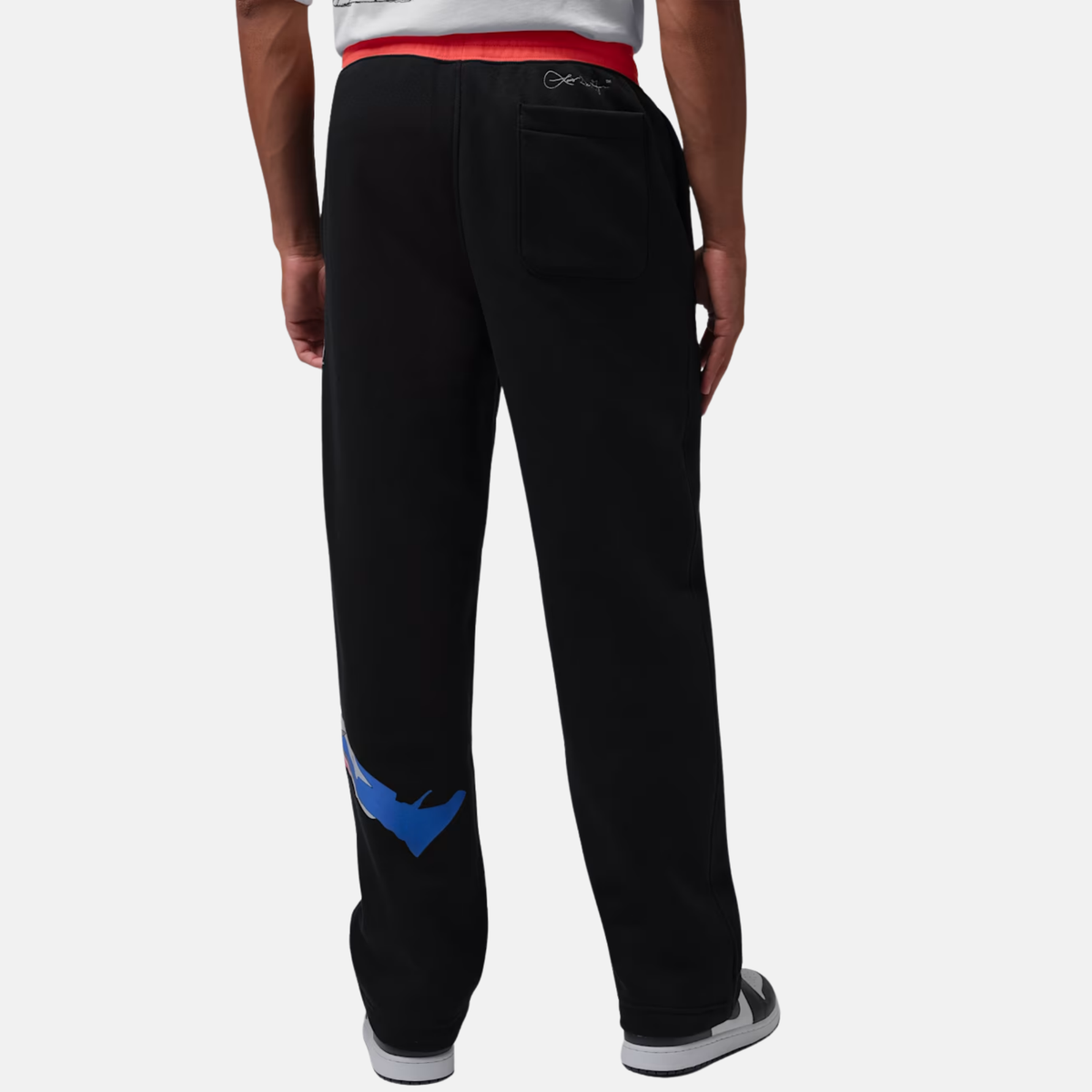 Air Jordan Brooklyn Fleece Black Coral Pants