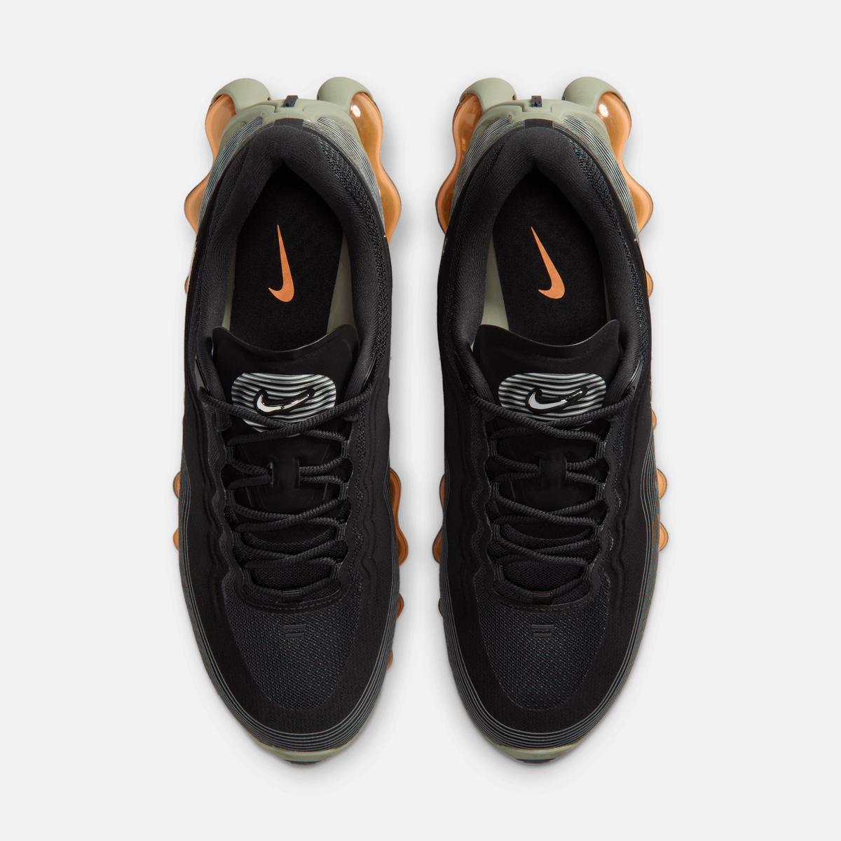 Nike Air Liquid Max Black Metallic Silver Light Army