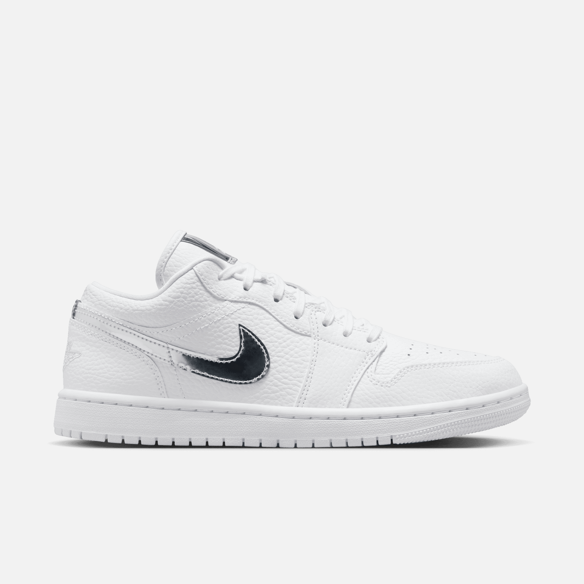 Air Jordan Women's 1 Low SE White Metallic Silver