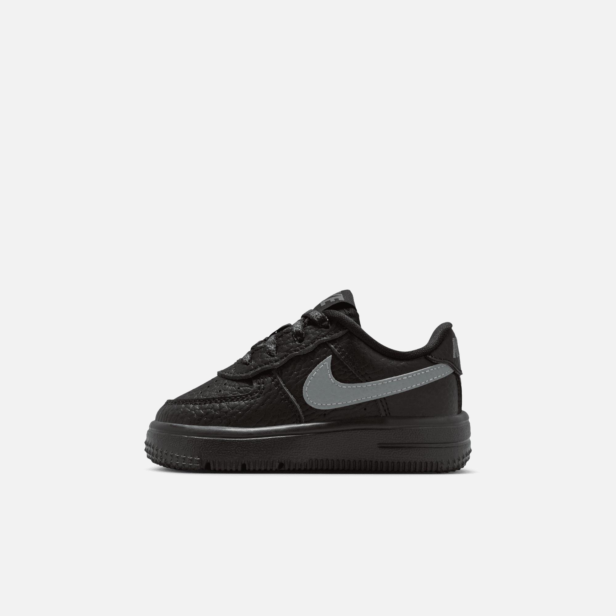 Nike Kids' Force 1 Low Black Smoke Grey (TD)
