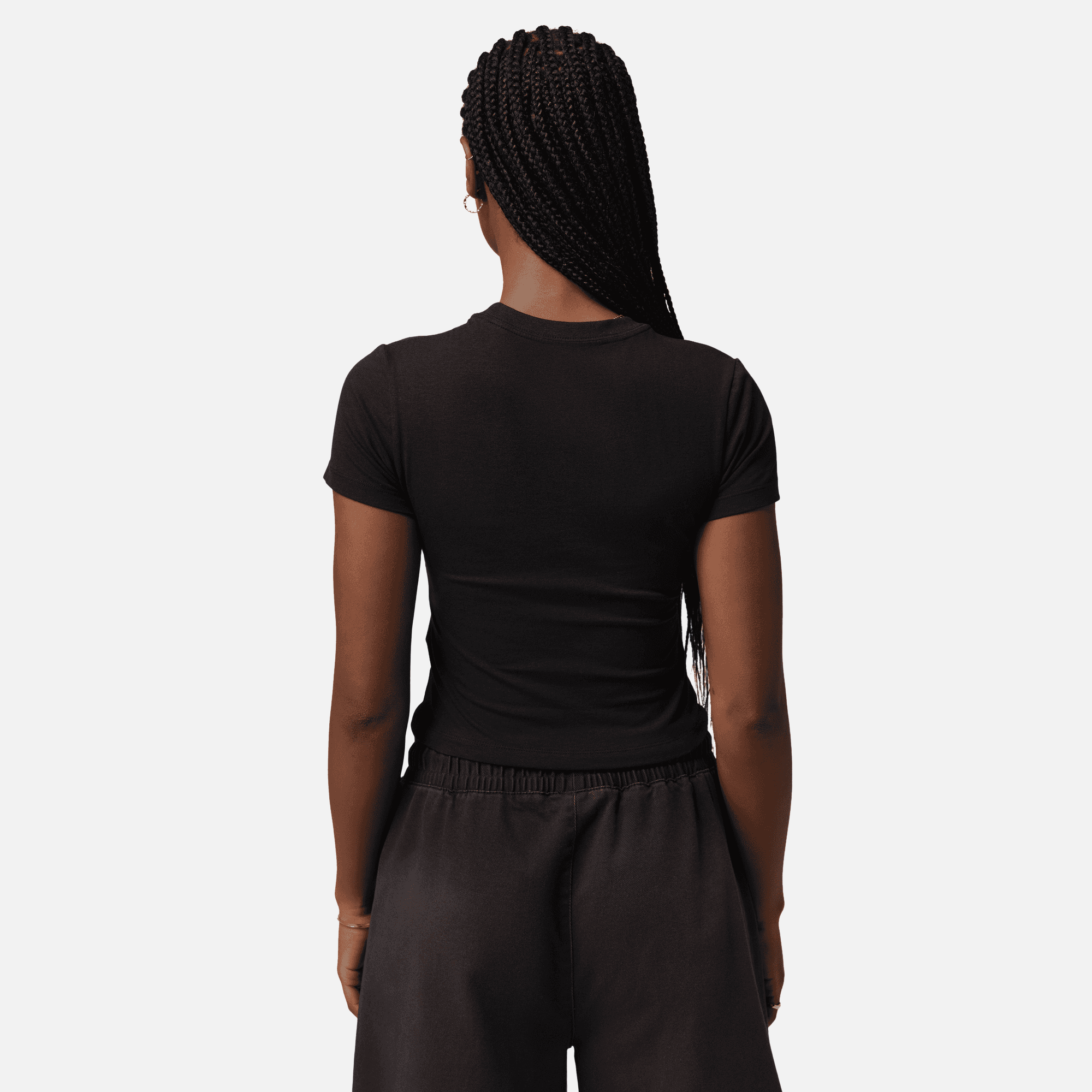 Air Jordan Women's Heart MJ Black T-Shirt