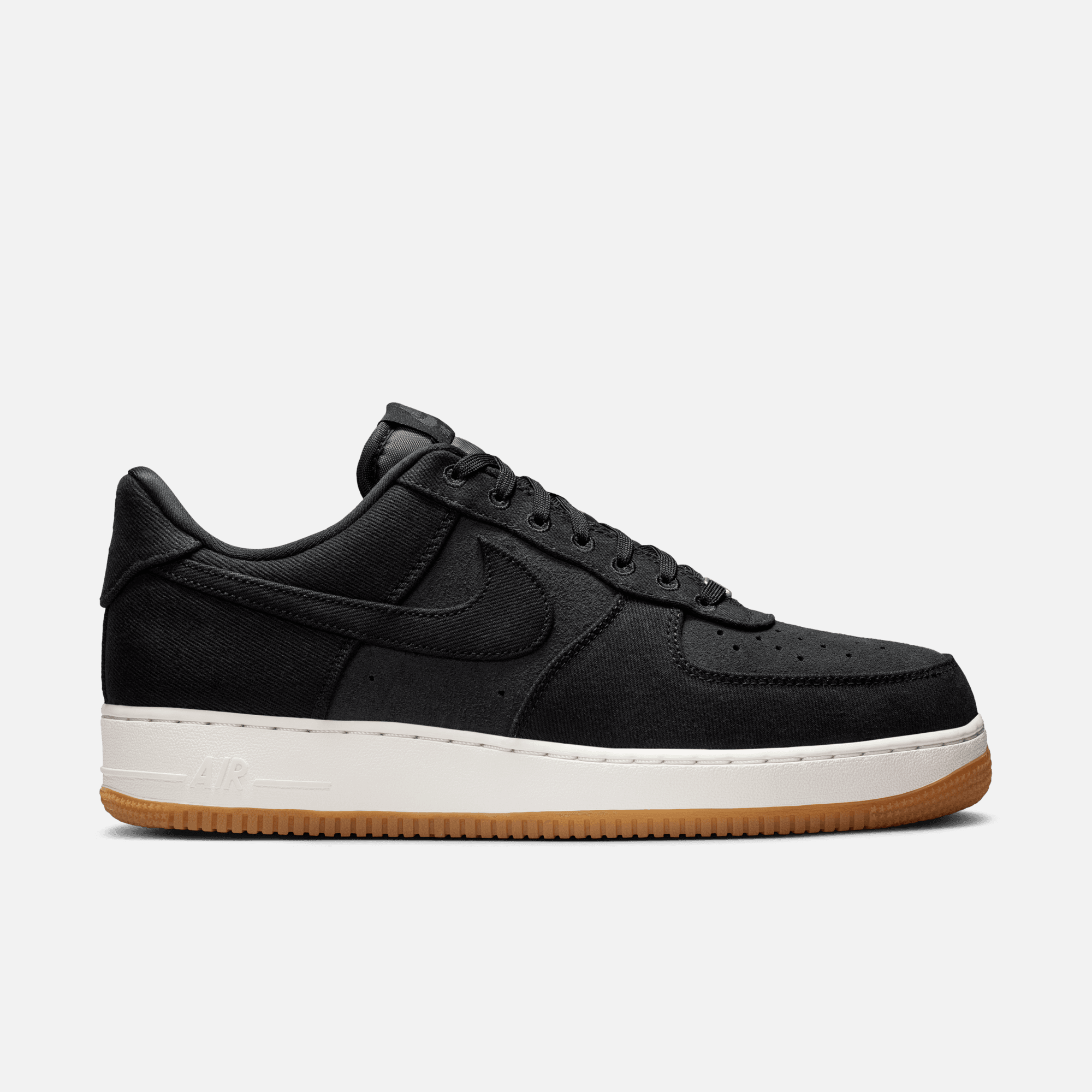Nike Air Force 1 Low Denim Black Canvas