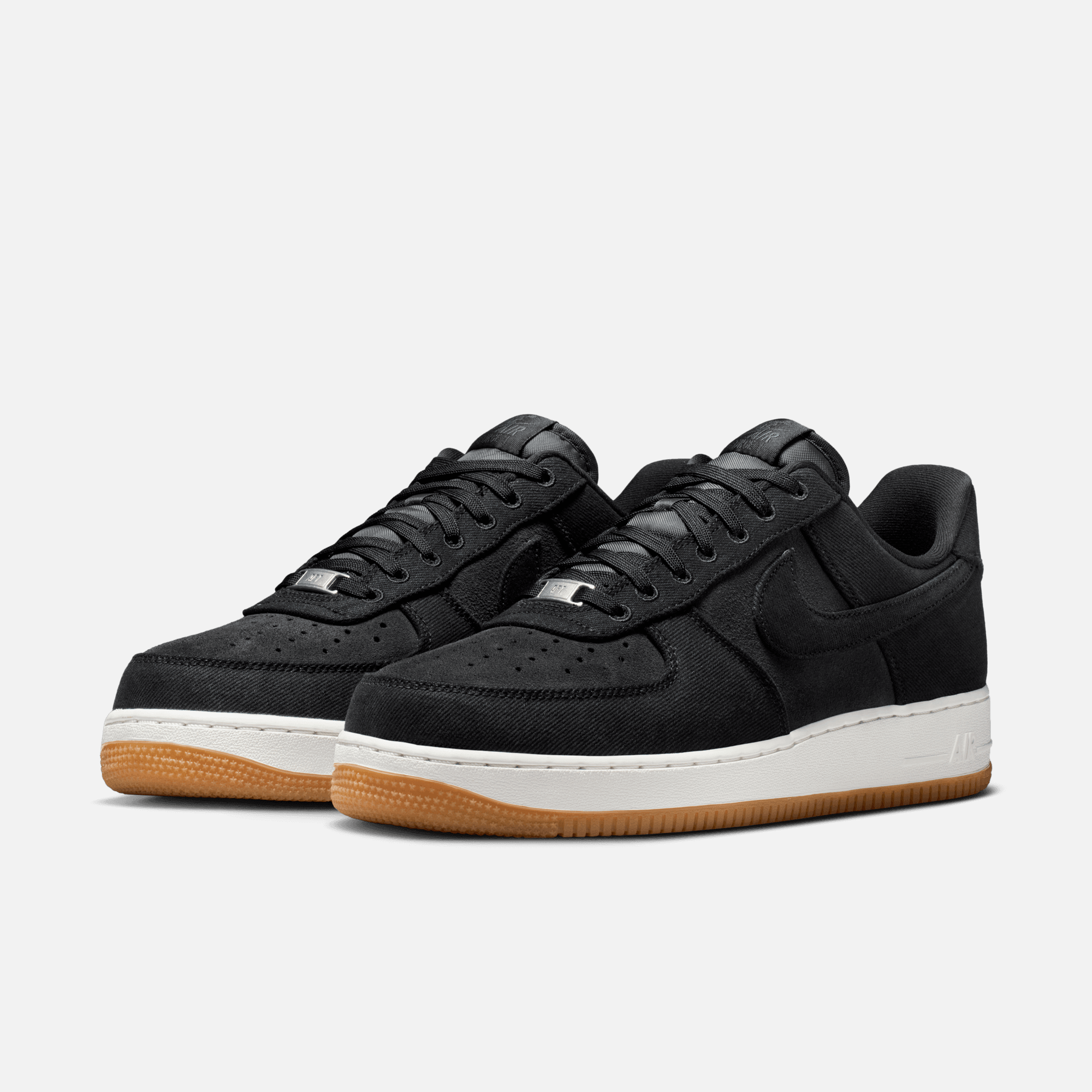 Nike Air Force 1 Low Denim Black Canvas