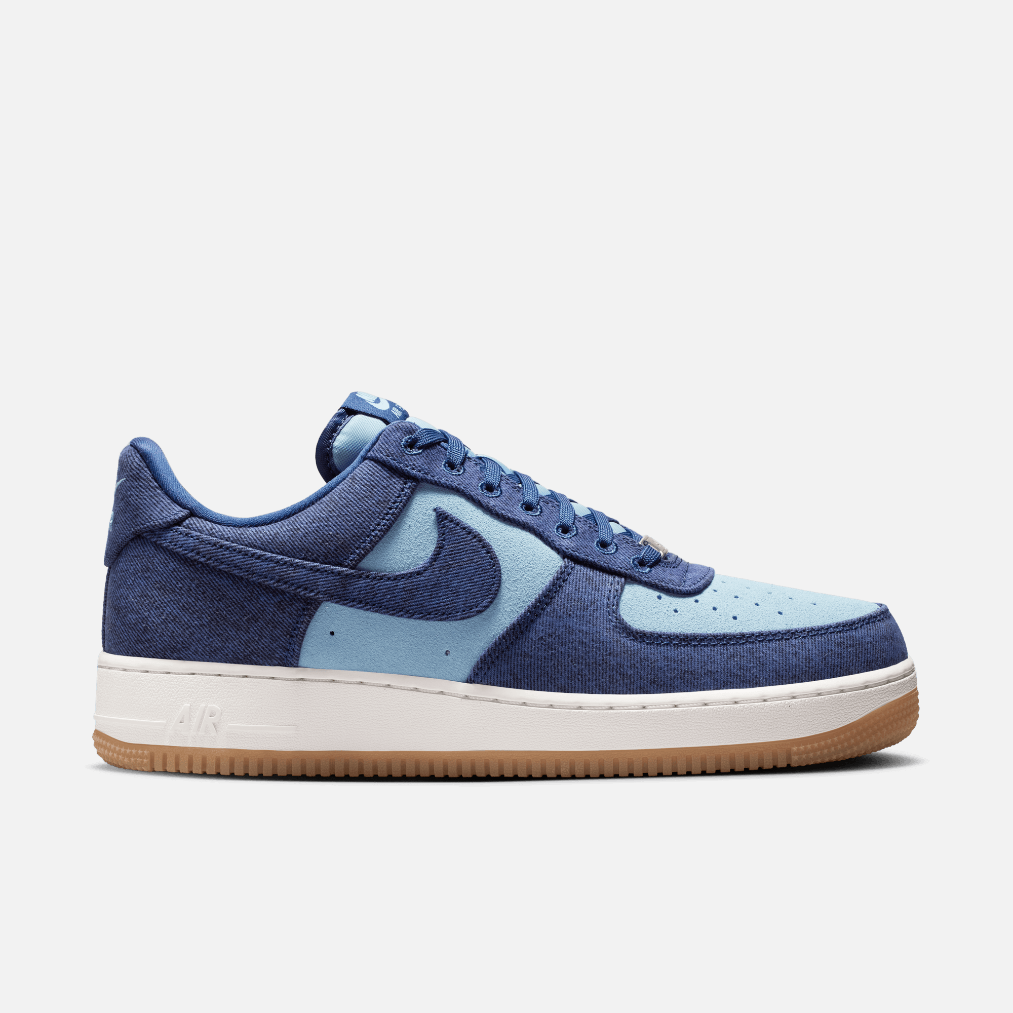Nike Air Force 1 Low Denim Navy Worn Blue