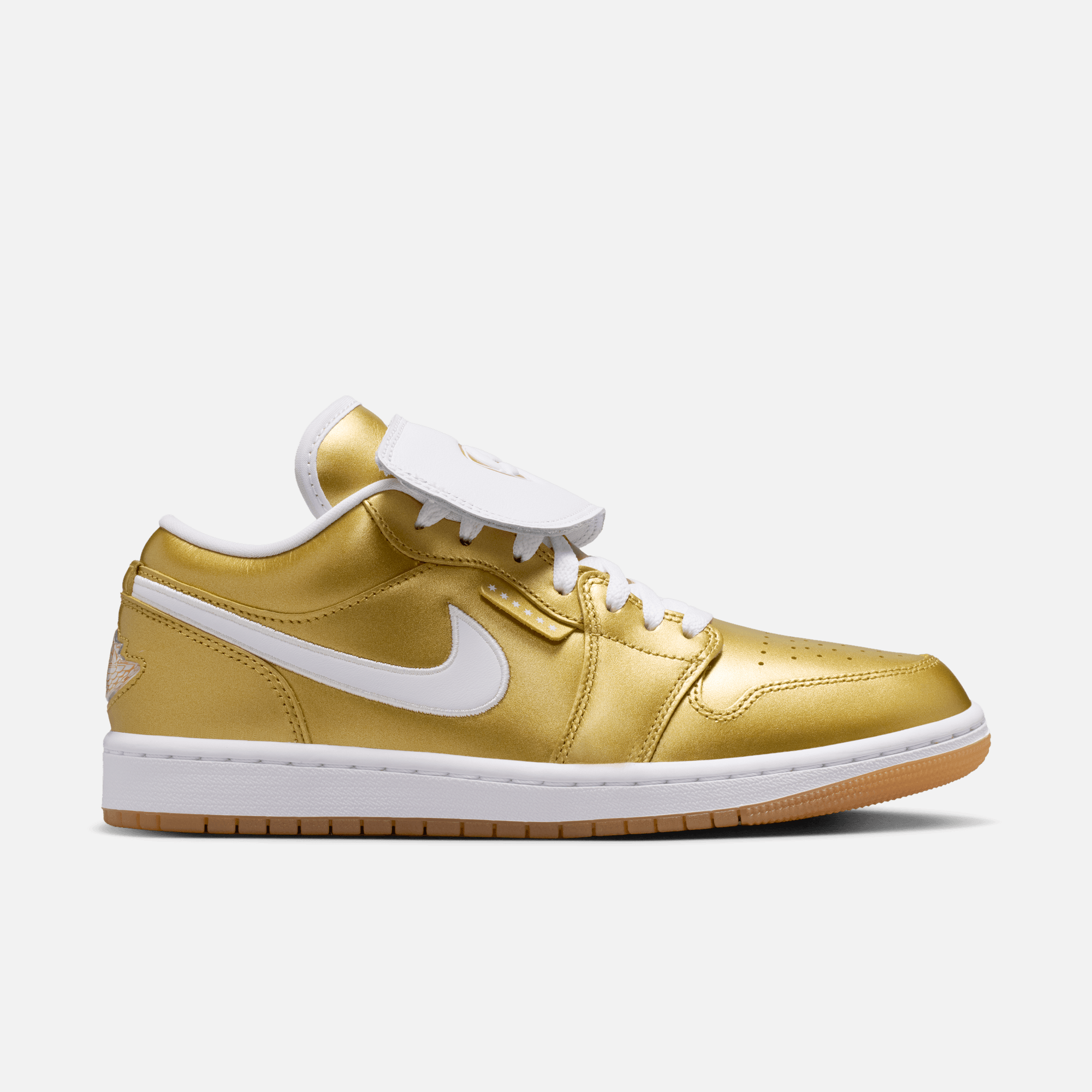Air Jordan Women's 1 Low Gold Tiempo