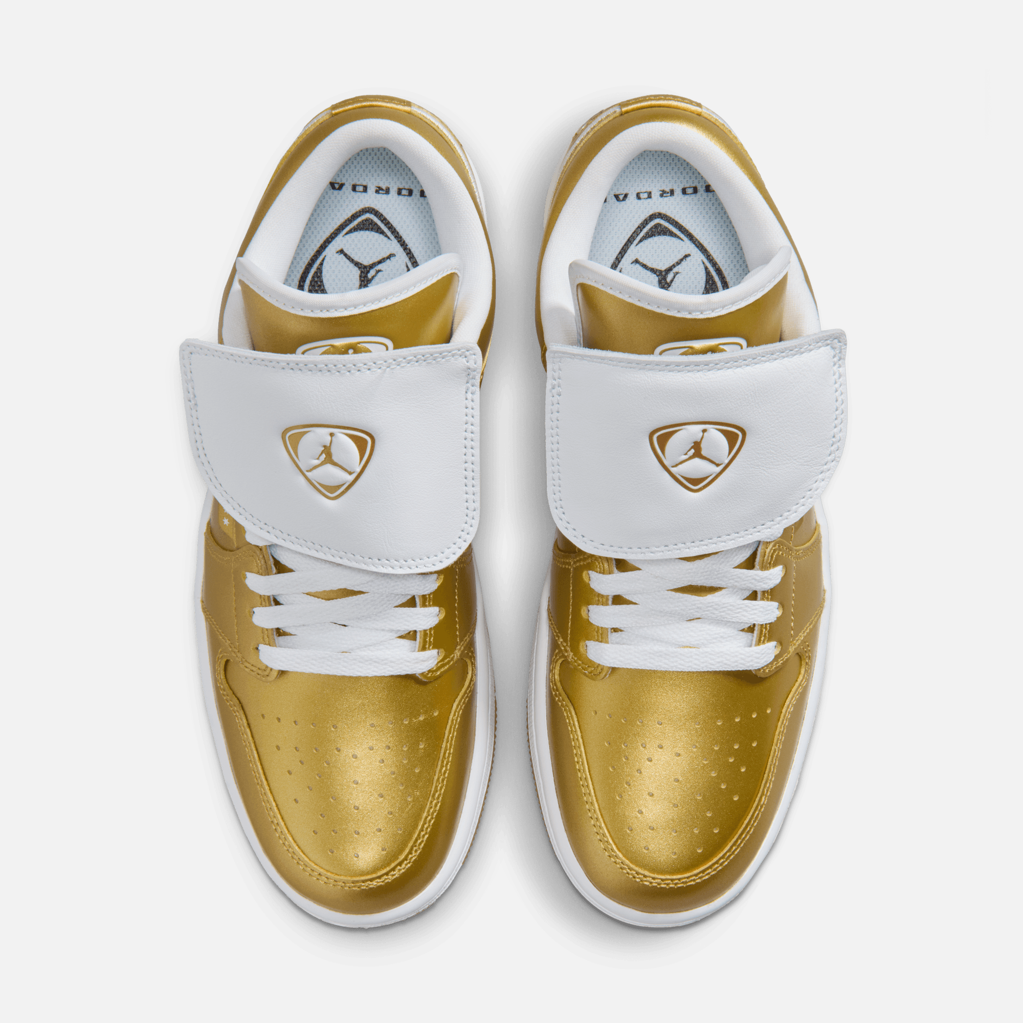 Air Jordan Women's 1 Low Gold Tiempo