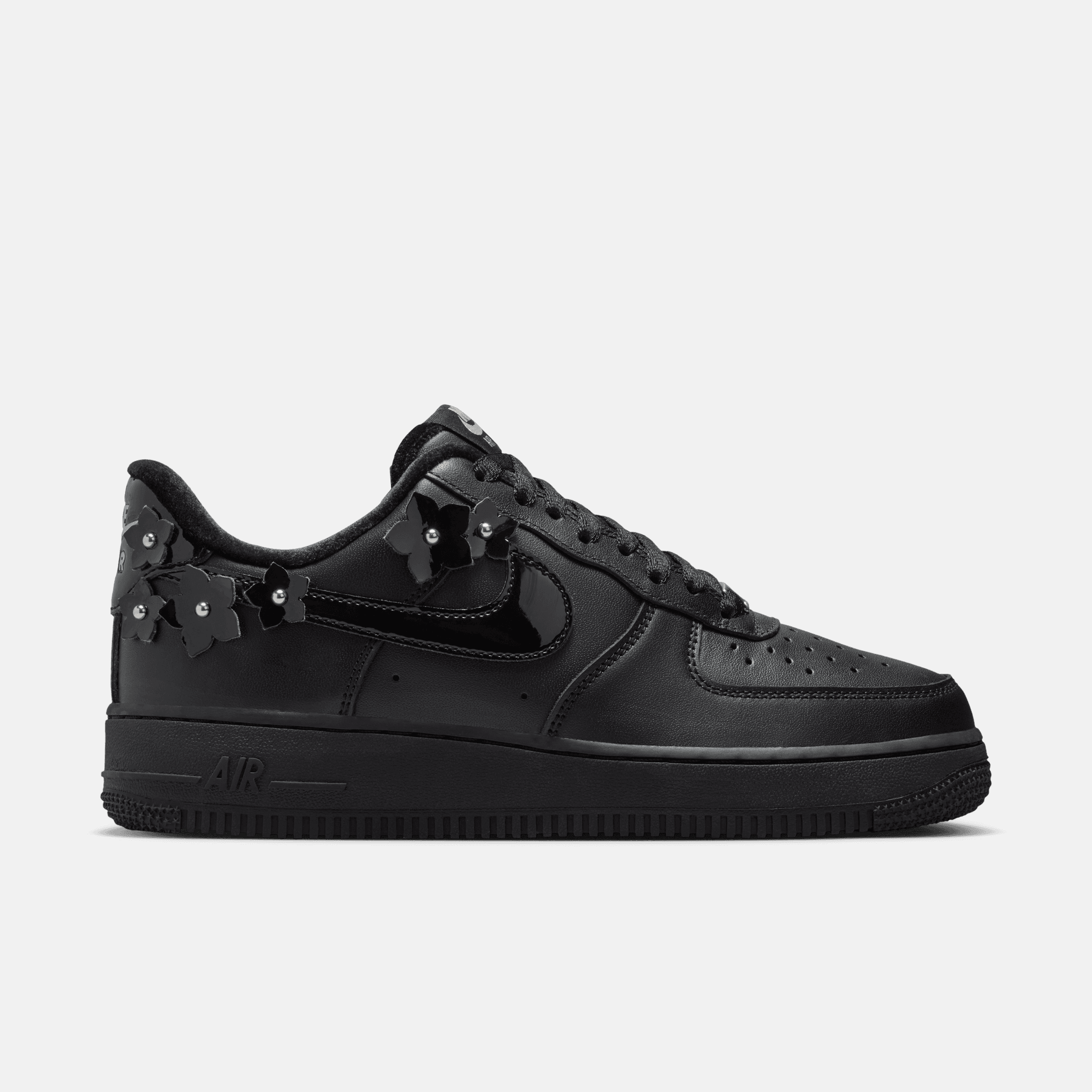 Nike Women's Air Force 1 Low Black Florette