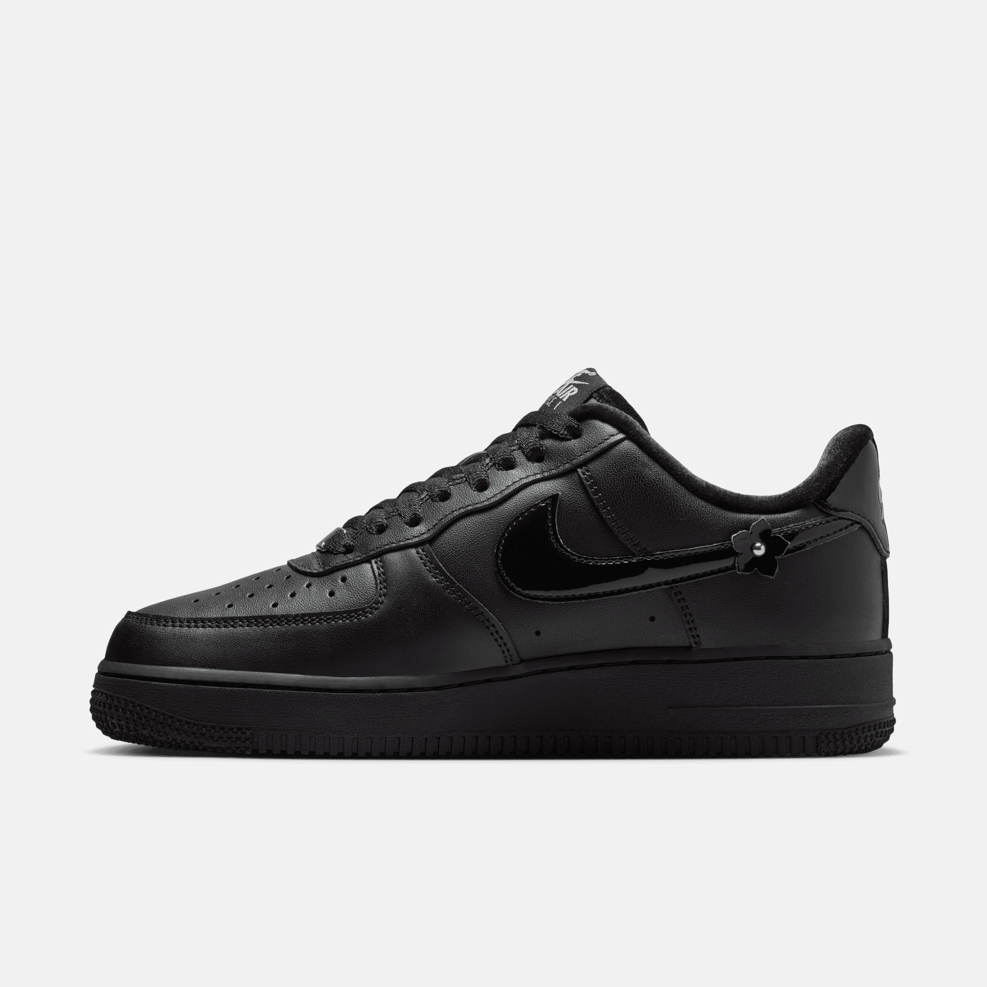 Nike Women's Air Force 1 Low Black Florette