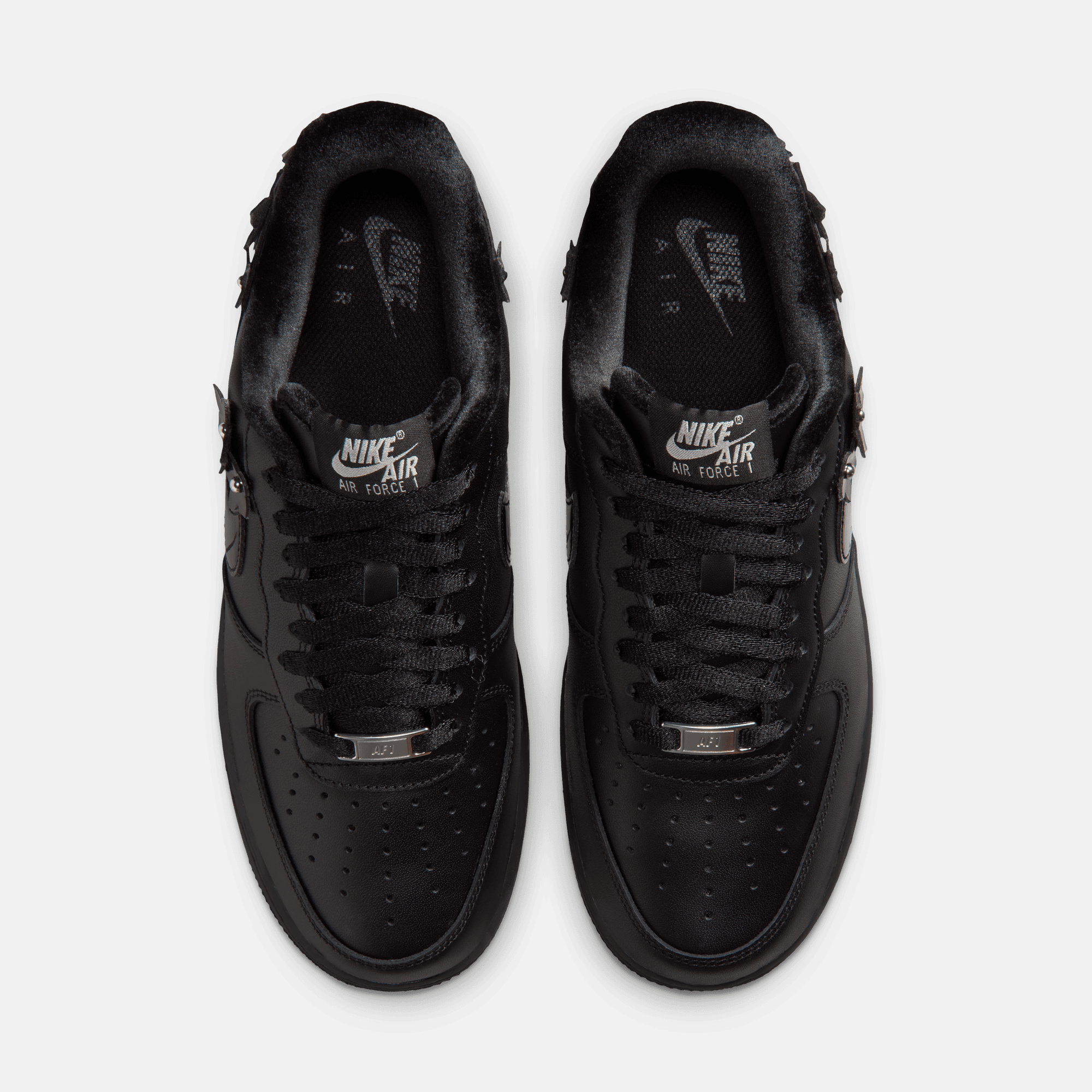 Nike Women's Air Force 1 Low Black Florette