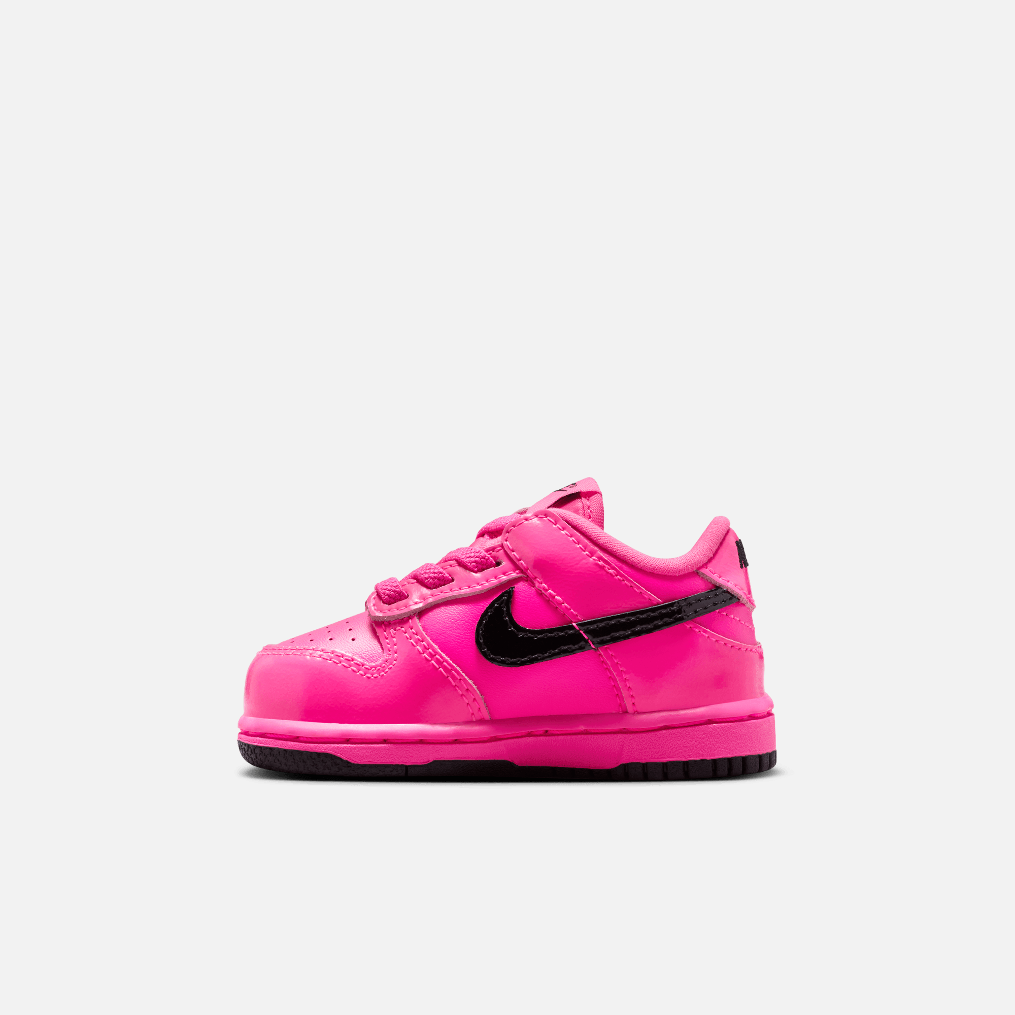 Nike Kids' Dunk Low SE Pink Blast Patent (TD)