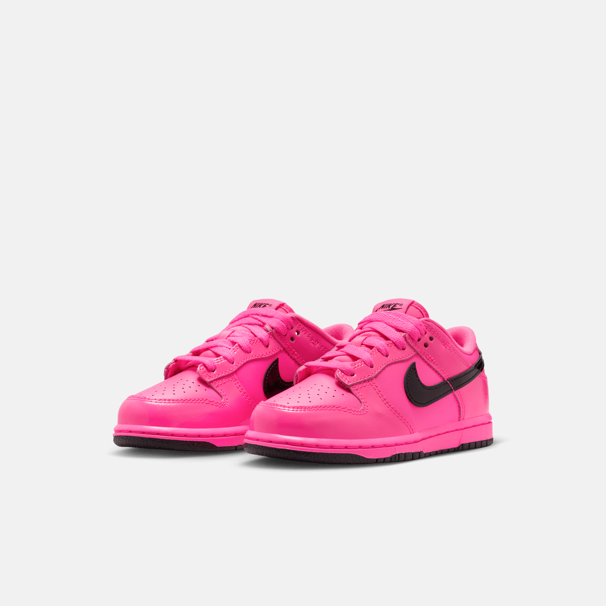 Nike Kids' Dunk Low SE Pink Blast Patent (PS)