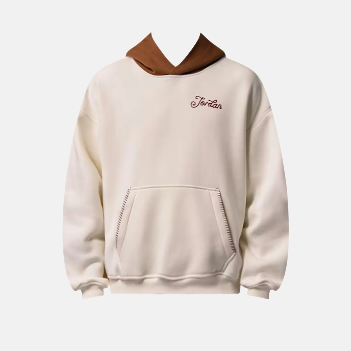 Air Jordan Brooklyn Cream Brown Hoodie