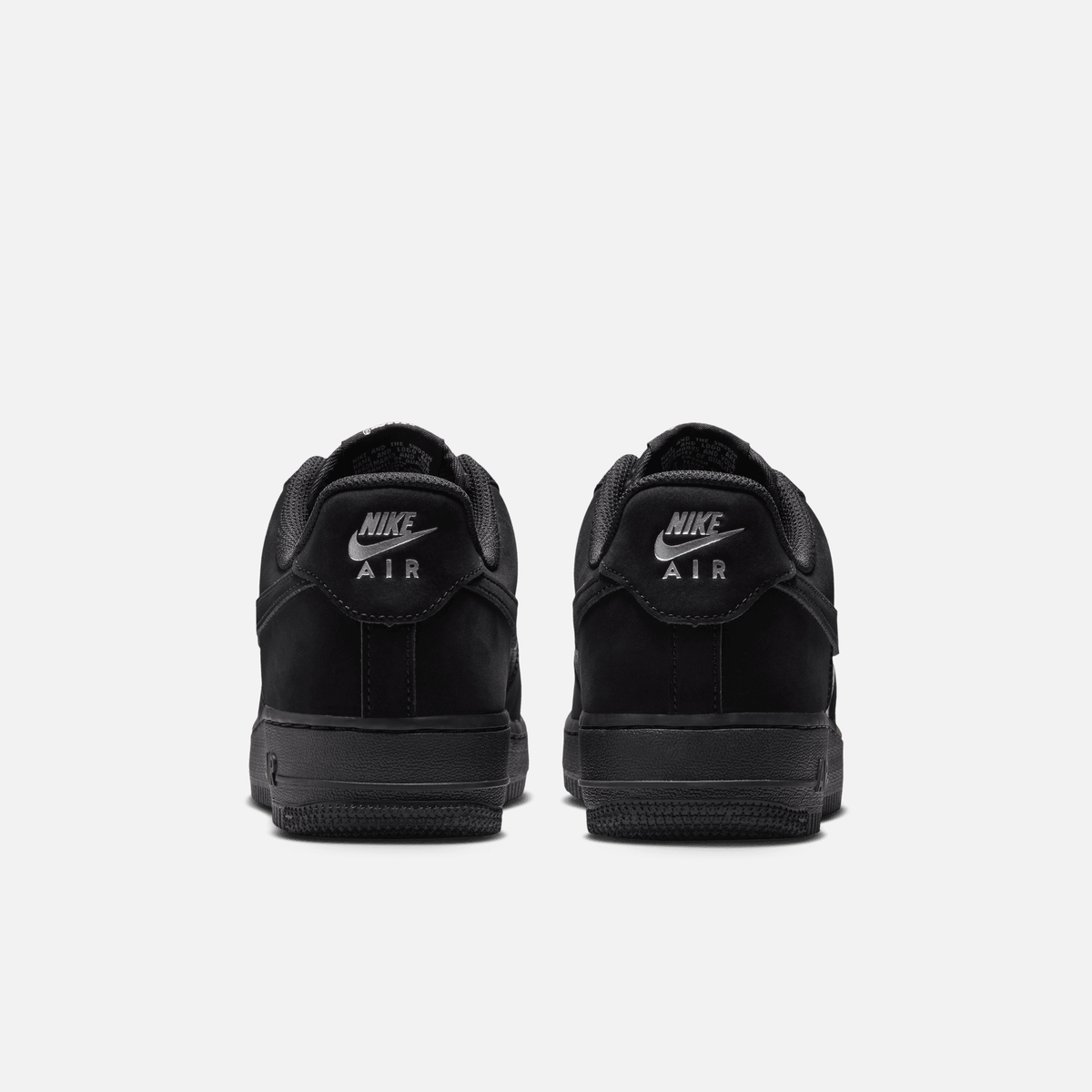 Nike Women's Air Force 1 Low Patent Suede Black