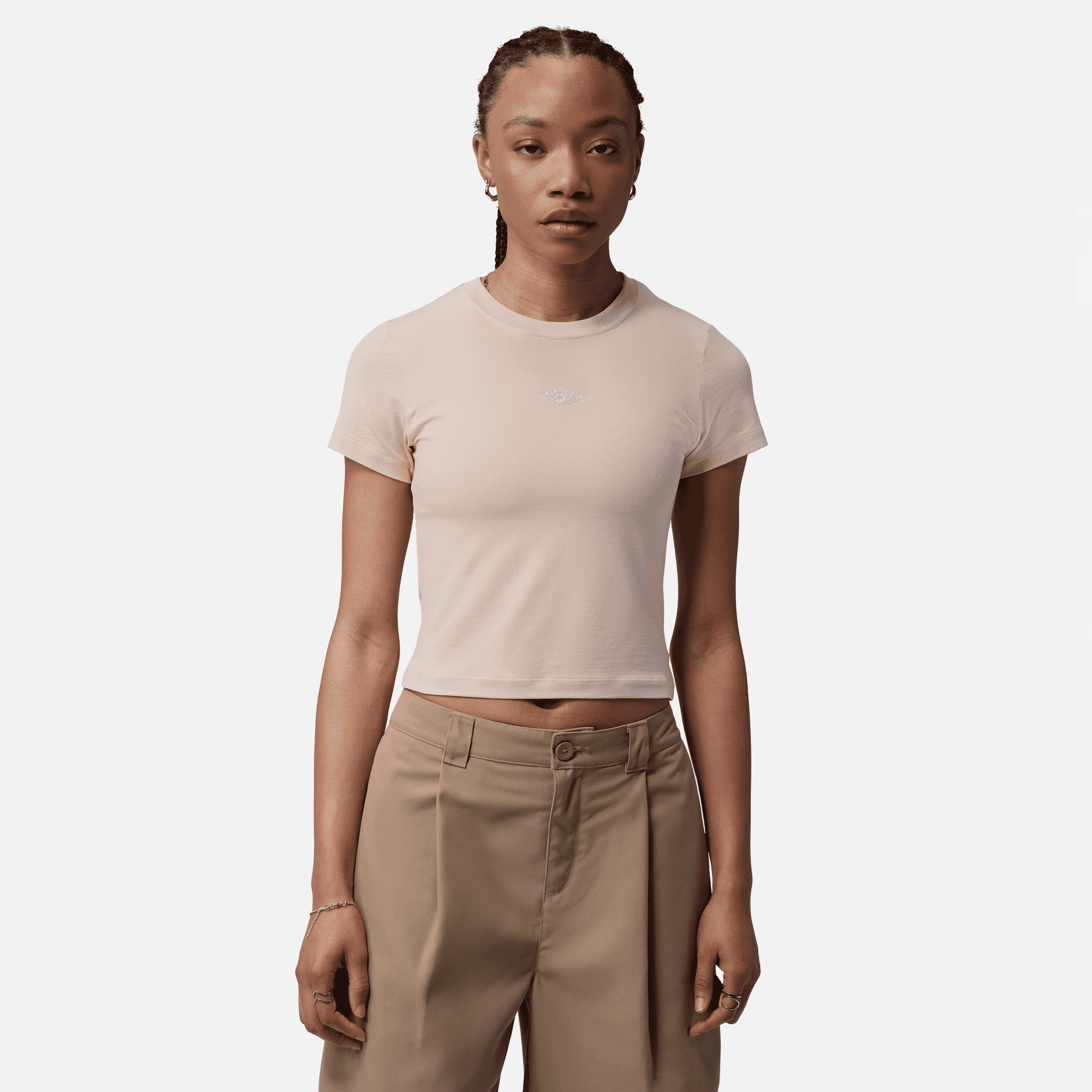Air Jordan Women's Flight Beige T-Shirt