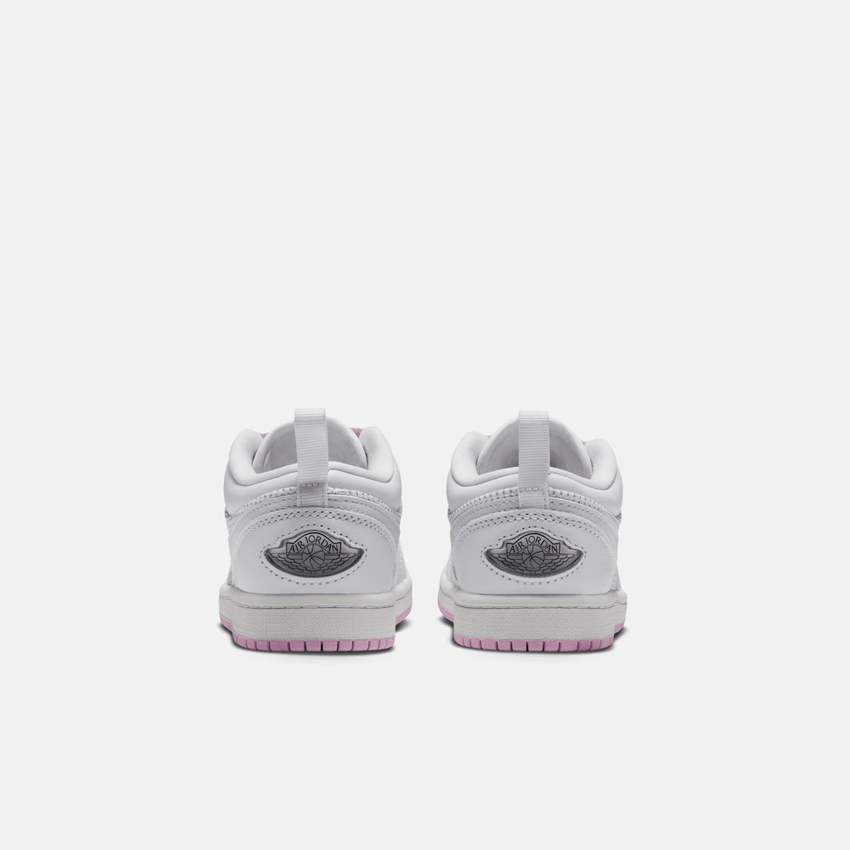 Air Jordan Kids' 1 Low SE Summit White Artic Pink (PS)