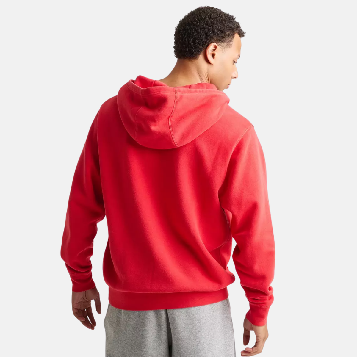 Nike Sportswear Athletic Department Red Fleece Hoodie