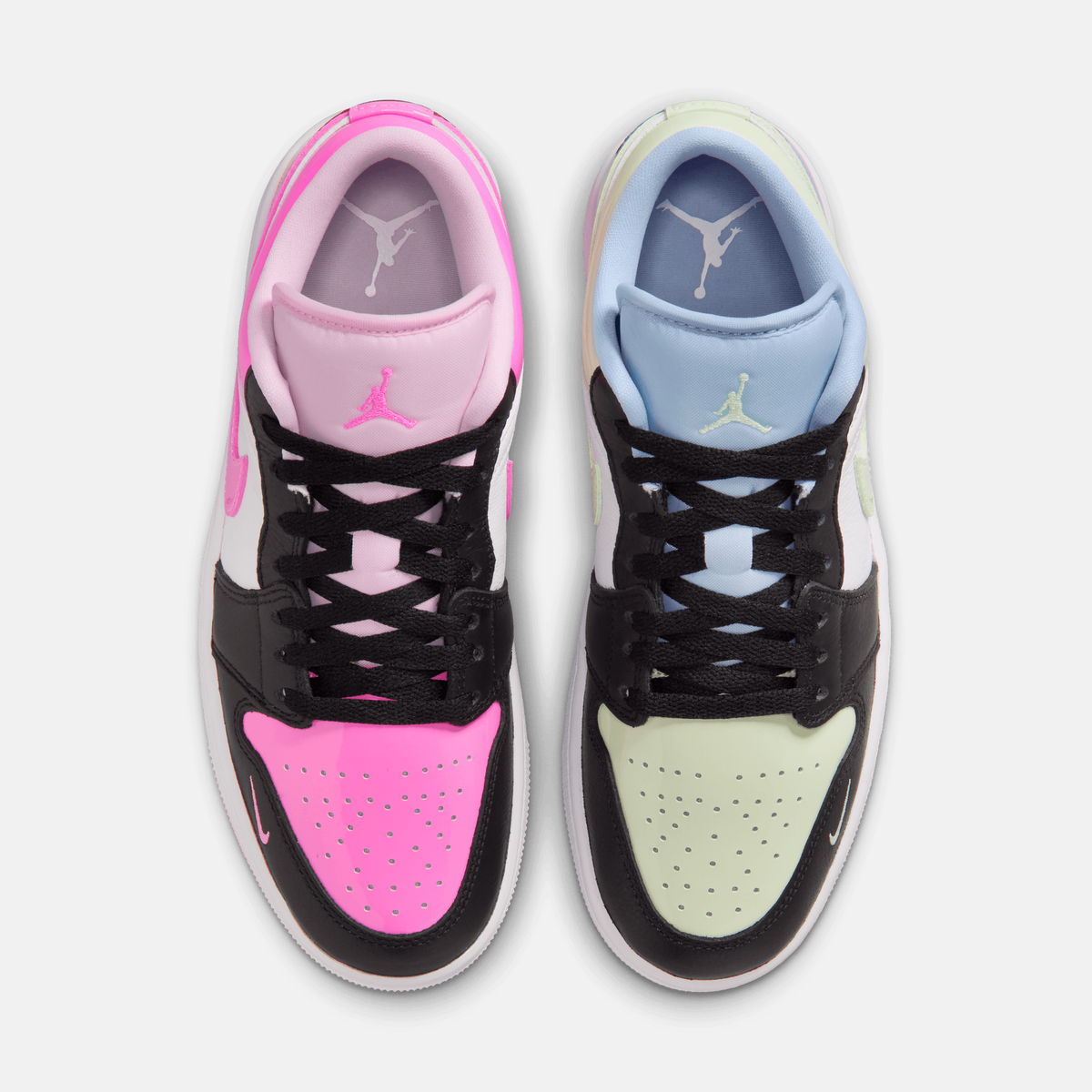 Air Jordan Women's 1 Low SE Mismatched Patent
