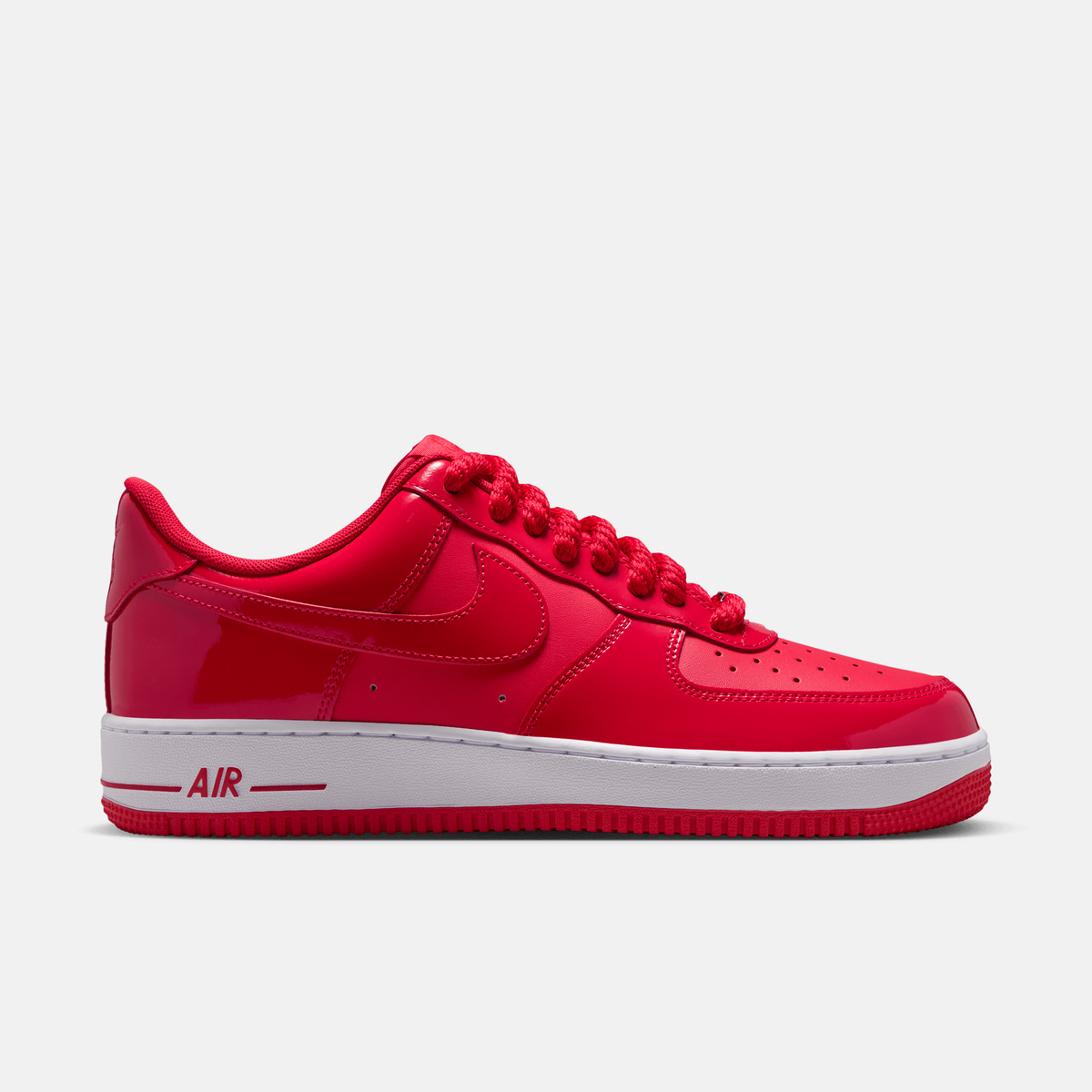Nike Air Force 1 Low Patent University Red