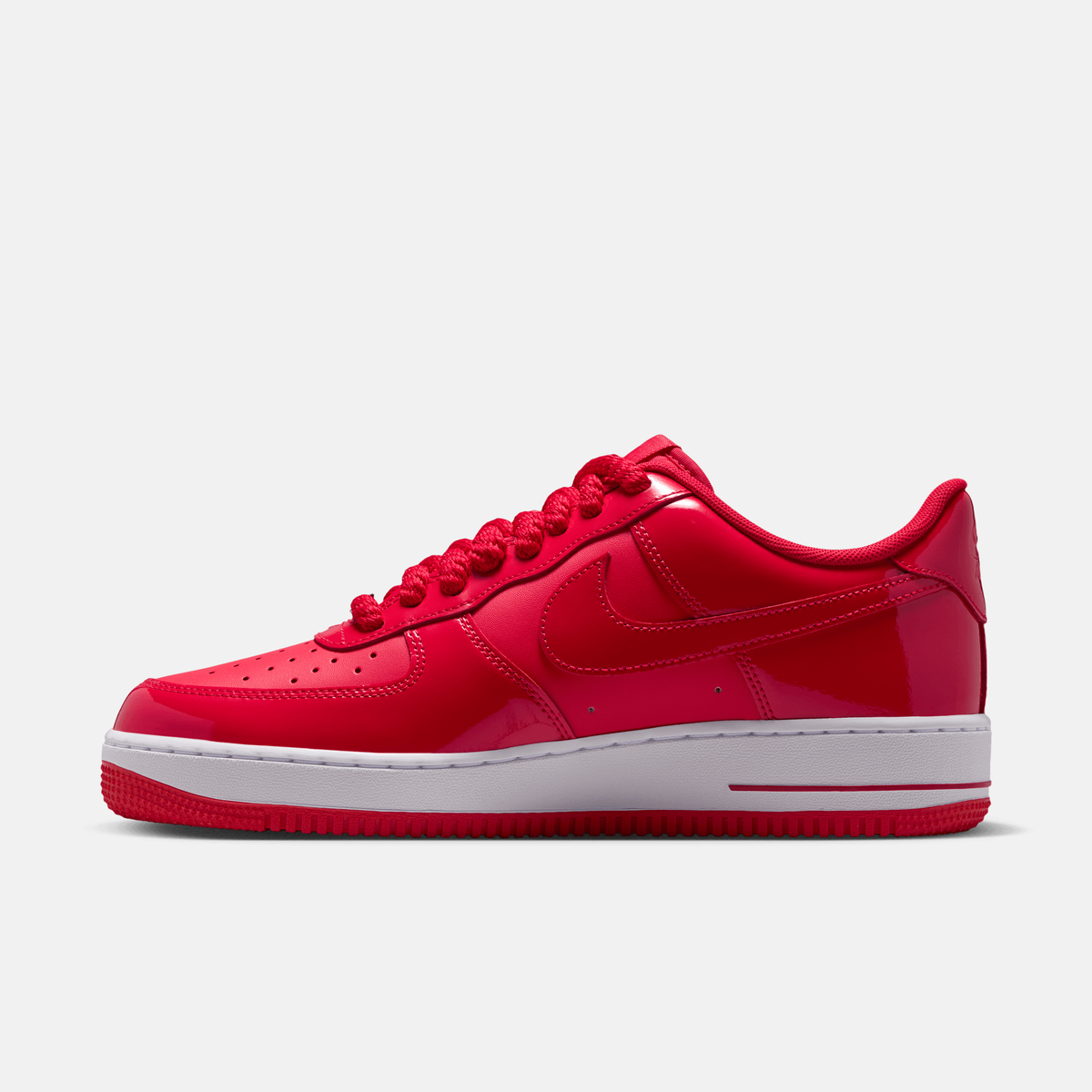 Nike Air Force 1 Low Patent University Red