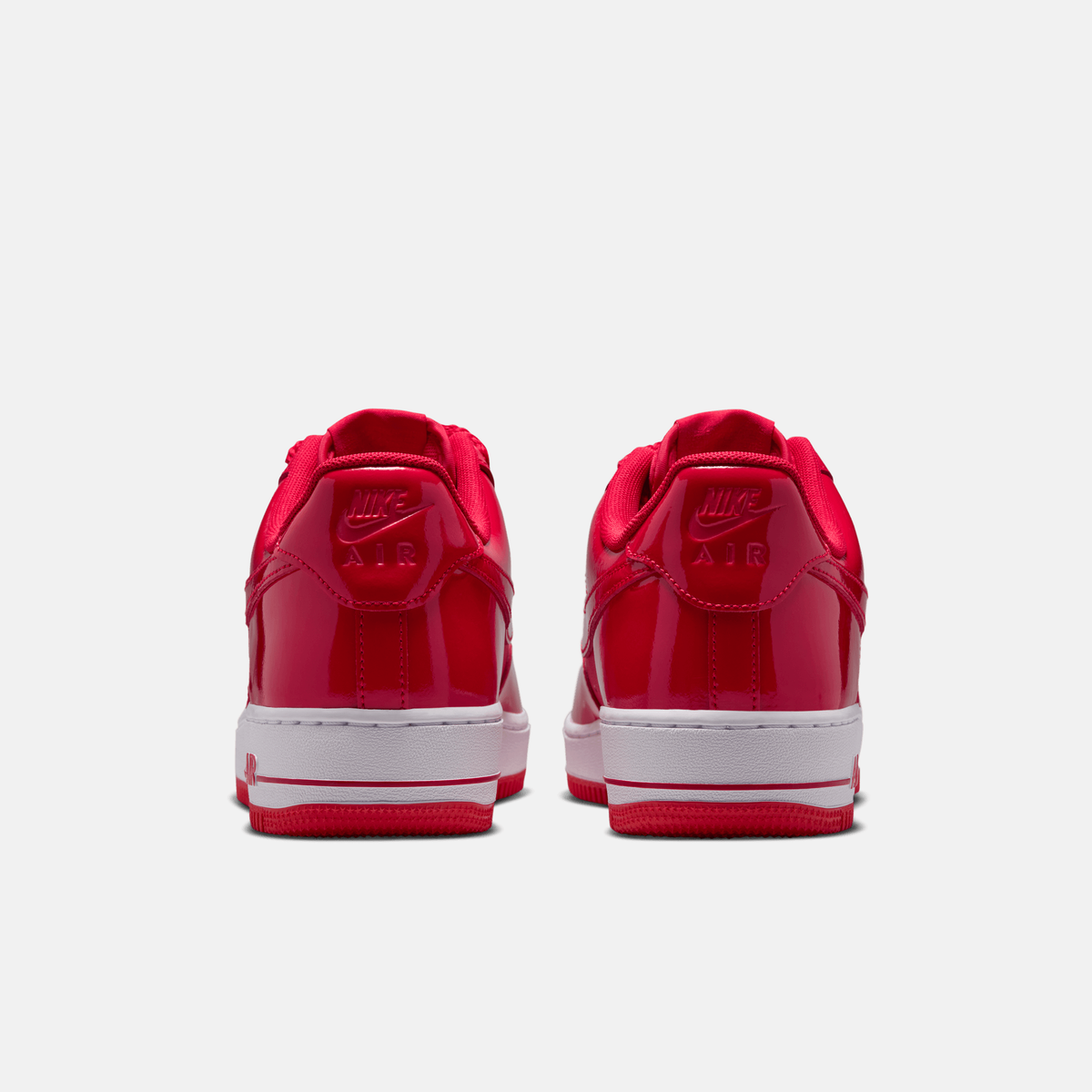 Nike Air Force 1 Low Patent University Red