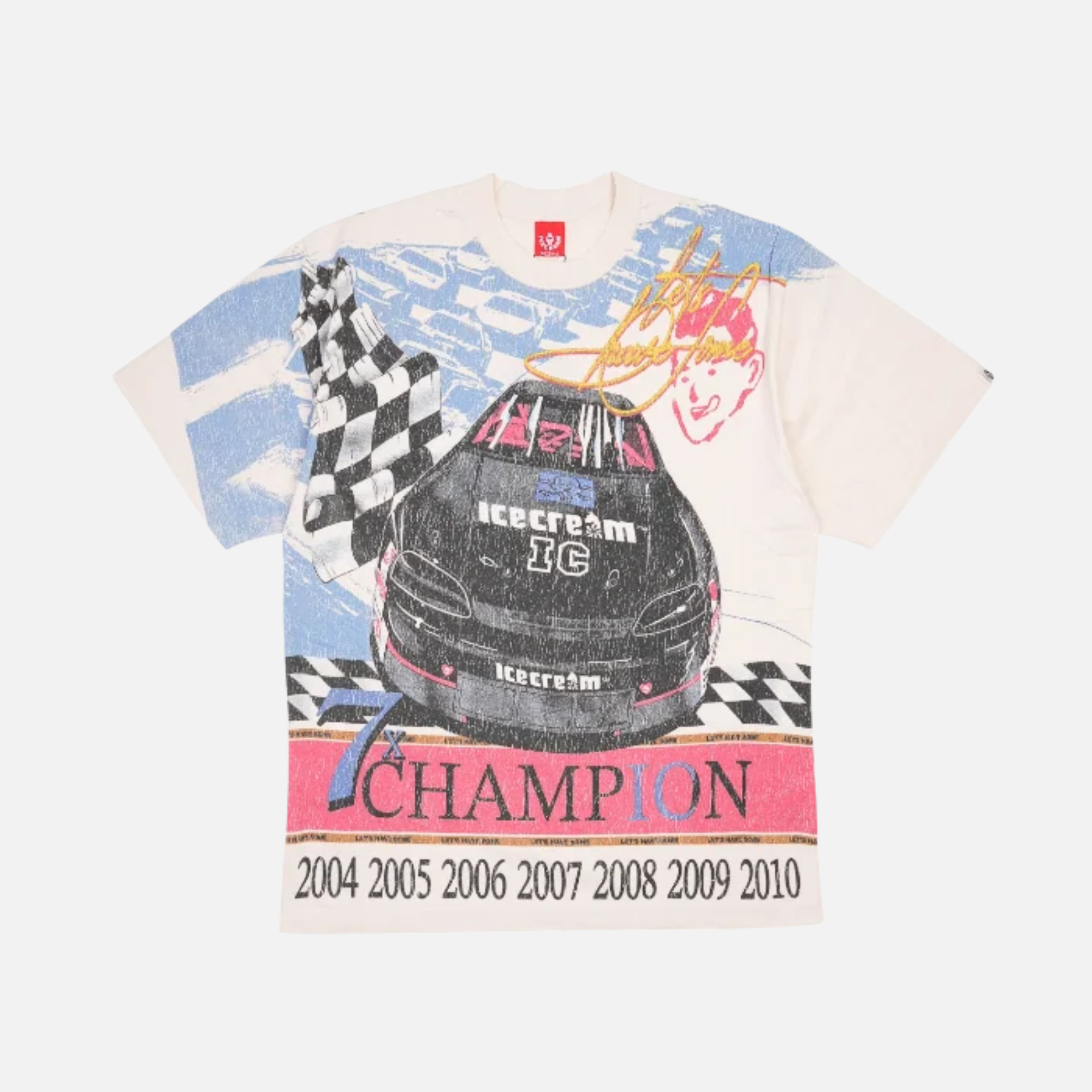 Ice Cream Antique White Pomegranate T-Shirt