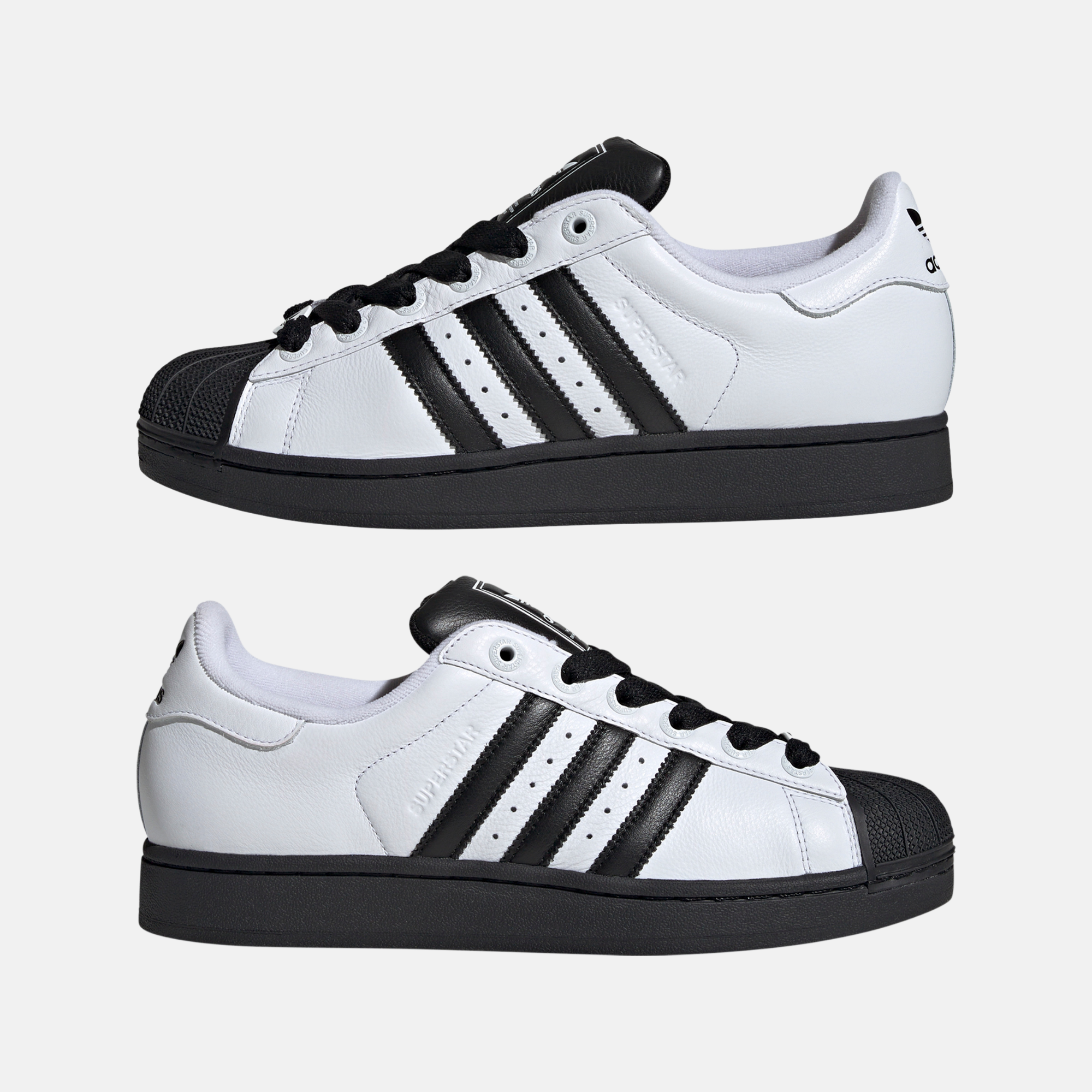 Adidas Superstar II White Black