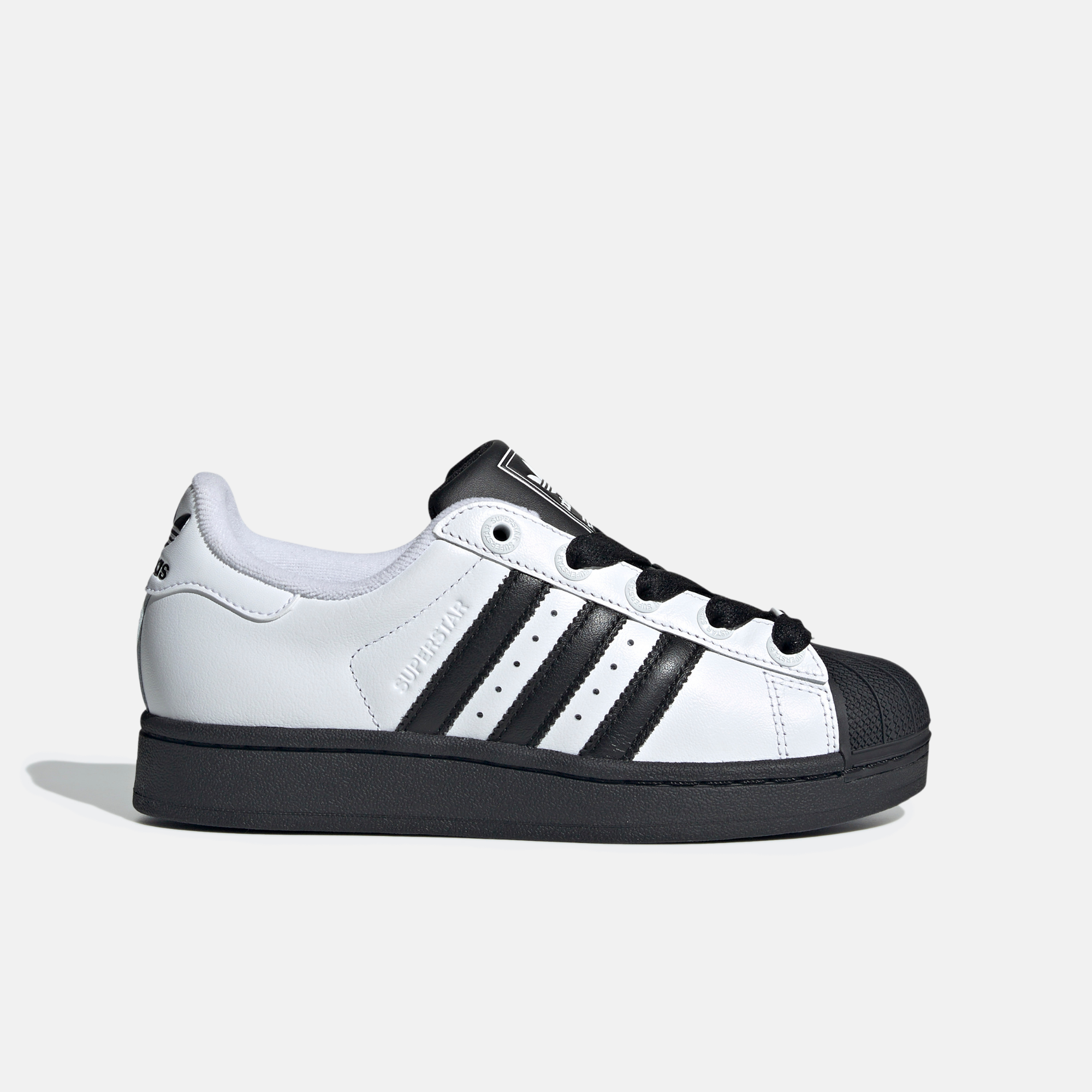 Adidas Kids' Superstar II White (GS) – Puffer Reds Adidas Kids' Superstar II White (GS) – Puffer Reds