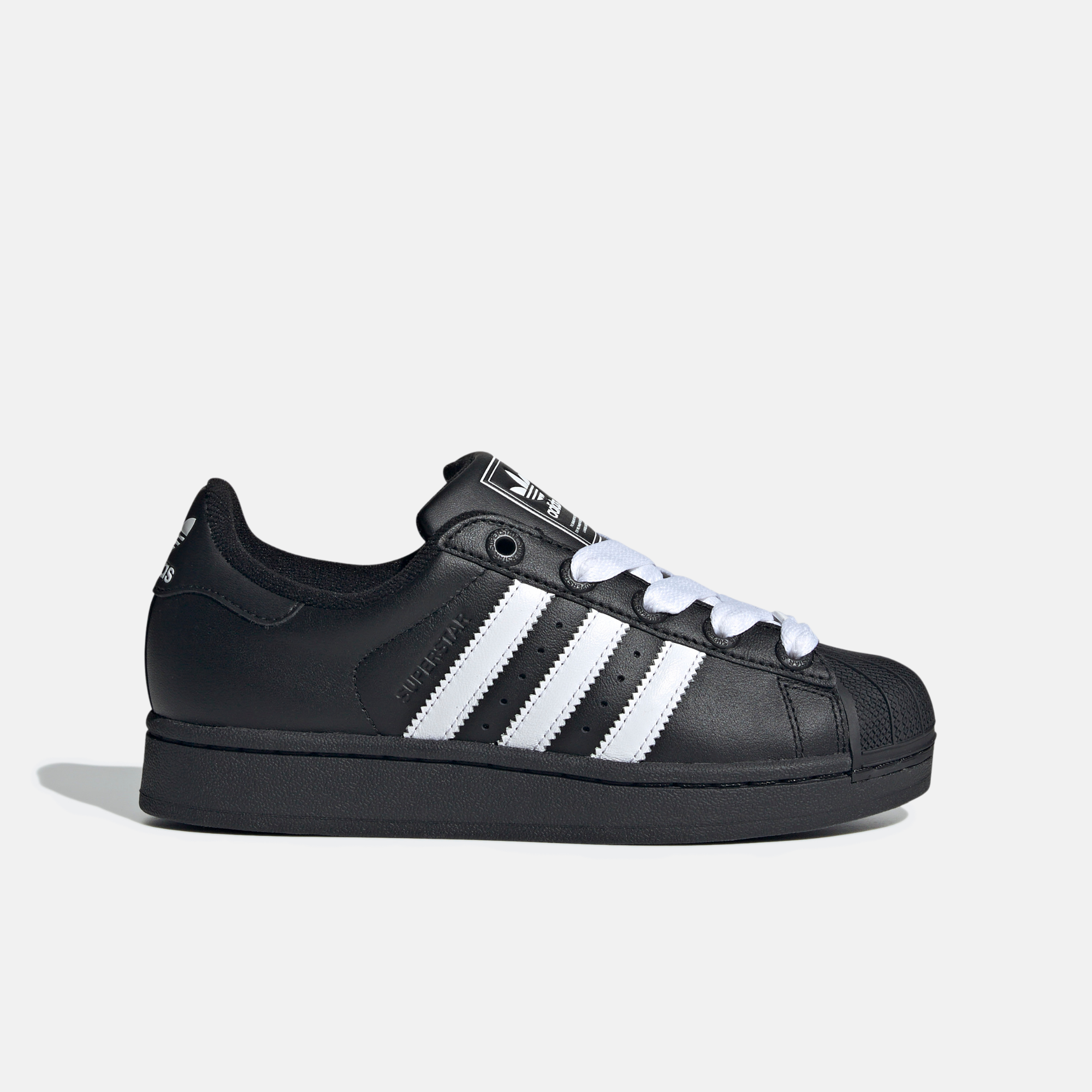 Adidas Kids' Superstar II Black (GS) – Puffer Reds
