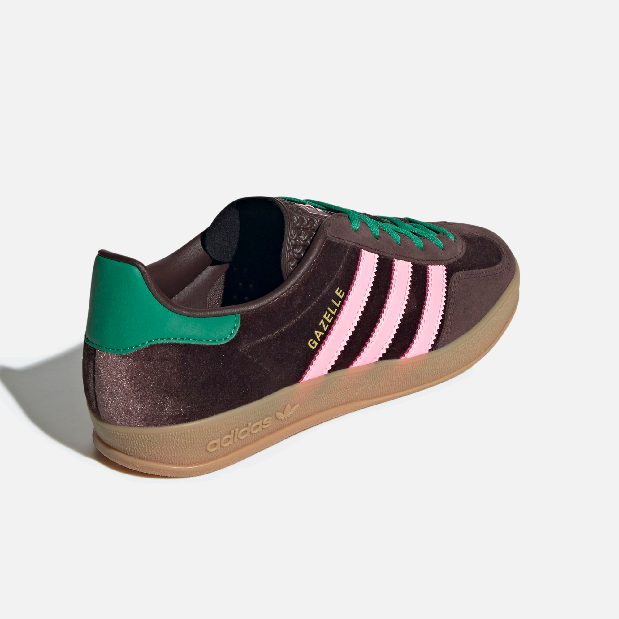 Adidas Women's Gazelle Indoor Brown Velvet