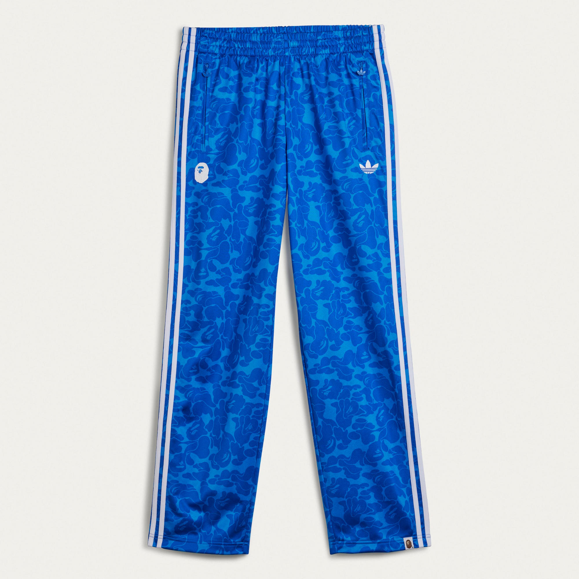 Adidas x BAPE Firebird Blue Track Pants