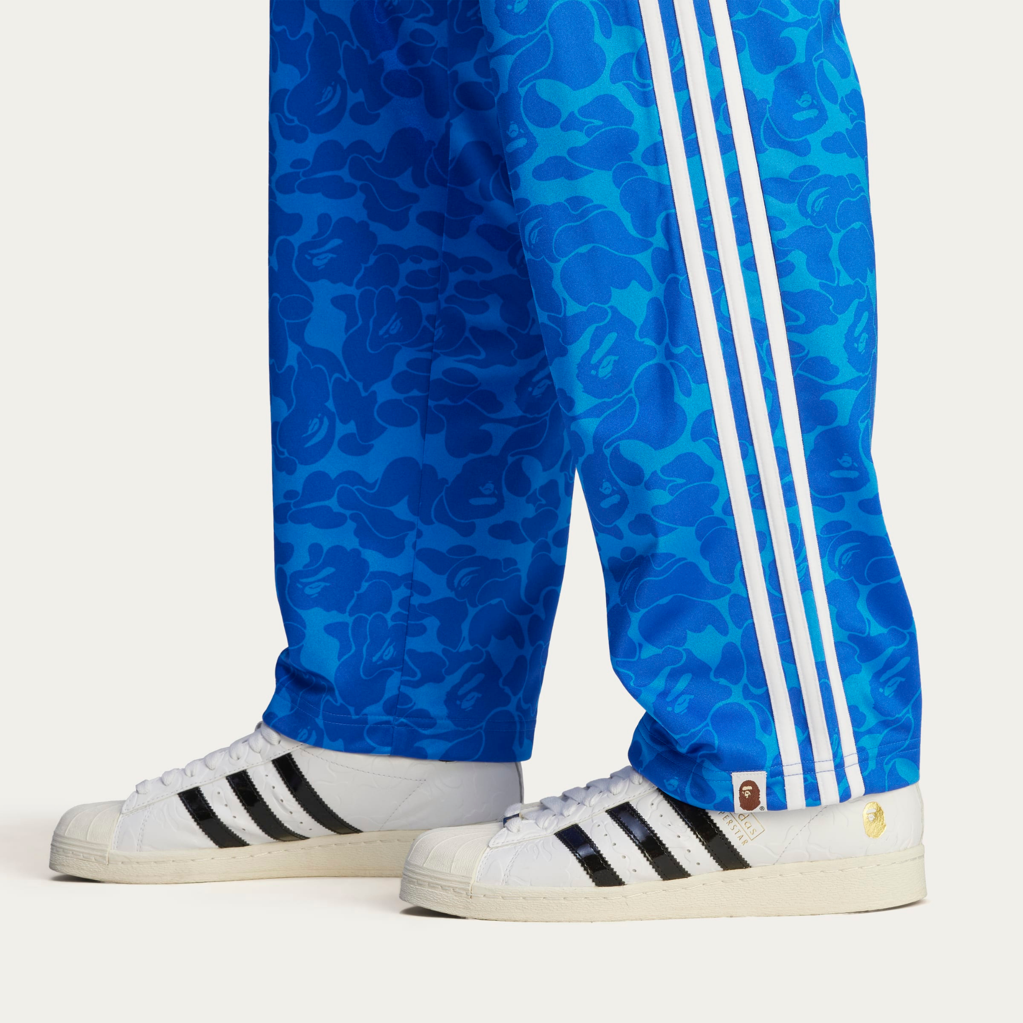 Adidas x BAPE Firebird Blue Track Pants