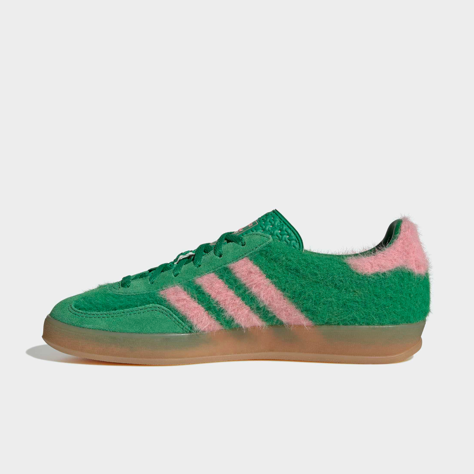 Adidas Women's Gazelle Indoor Green Glow Pink