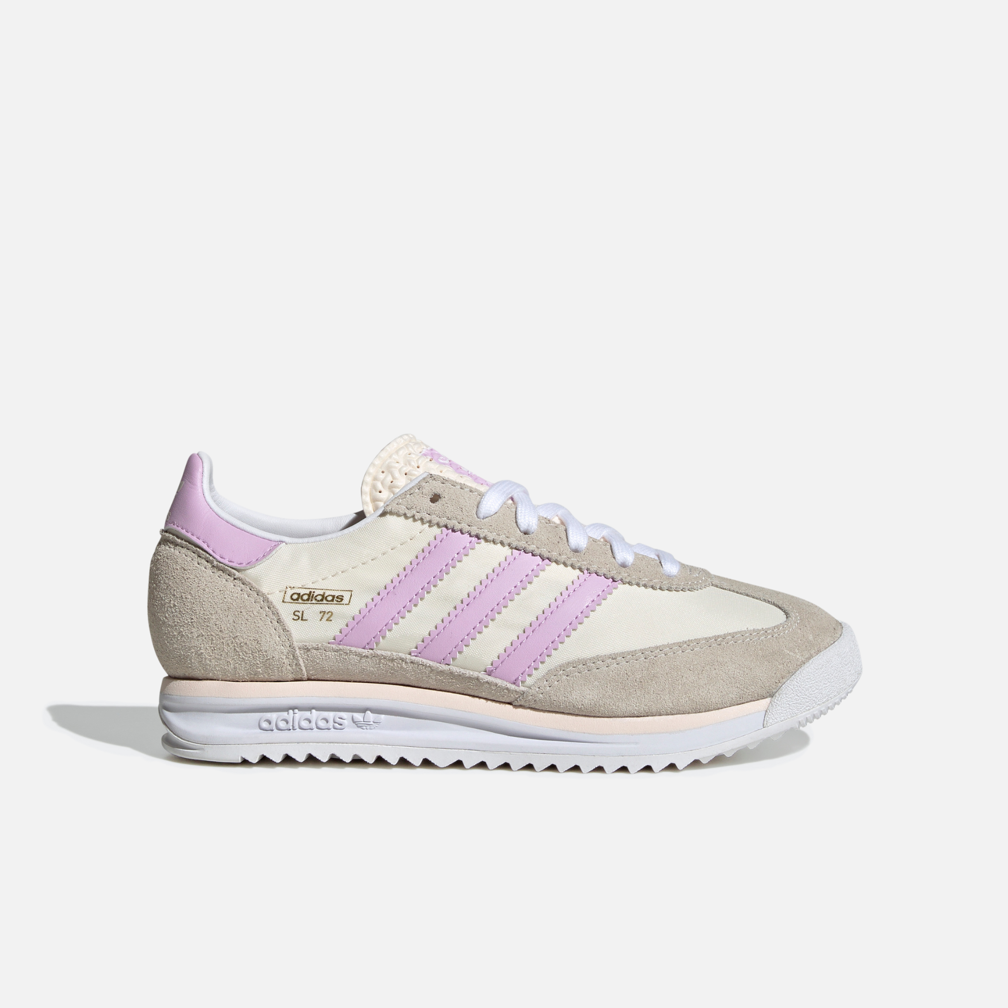 Adidas Big Kids' SL 72 RS J Chalk White Bliss Lilac (GS)
