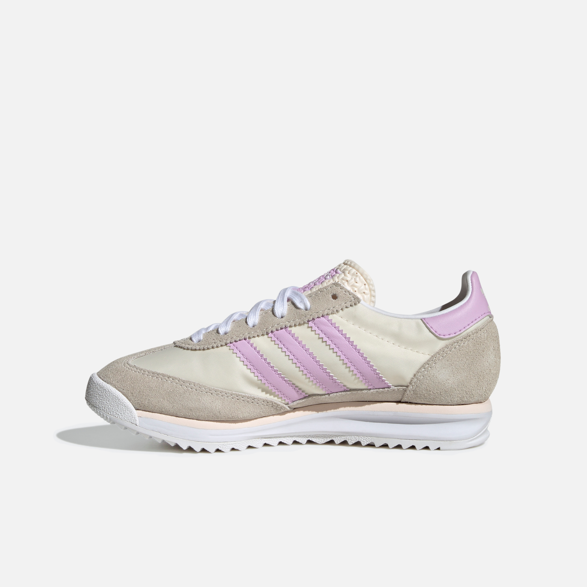 Adidas Big Kids' SL 72 RS J Chalk White Bliss Lilac (GS)
