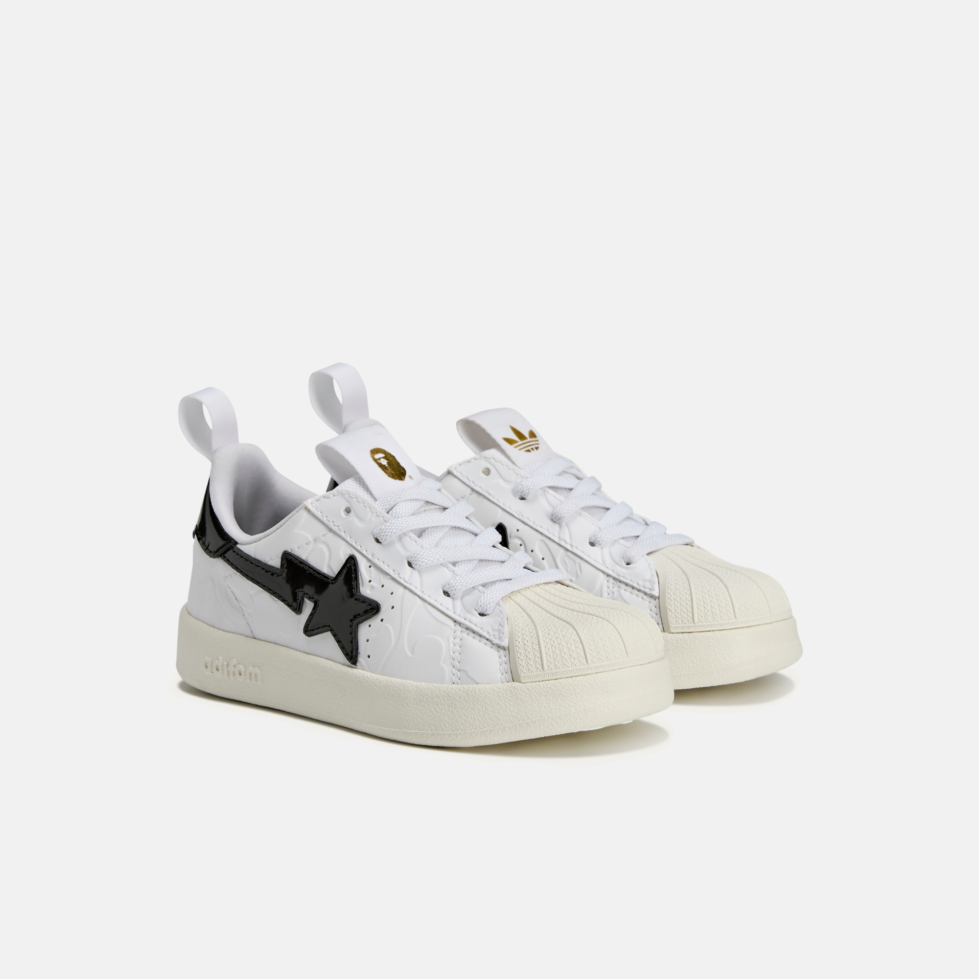 Adidas x BAPE Kids' White Adiform Superstar 360 (PS)