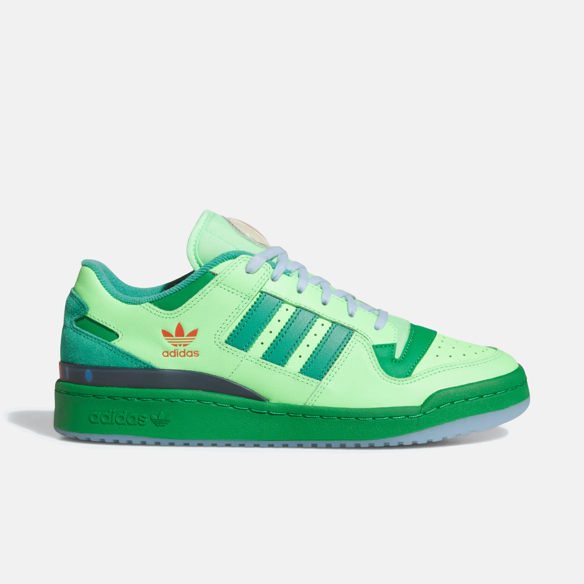 adidas gazelle silver green womens adidas The Simpsons Forum 84 Low CL Shoes Green 9
