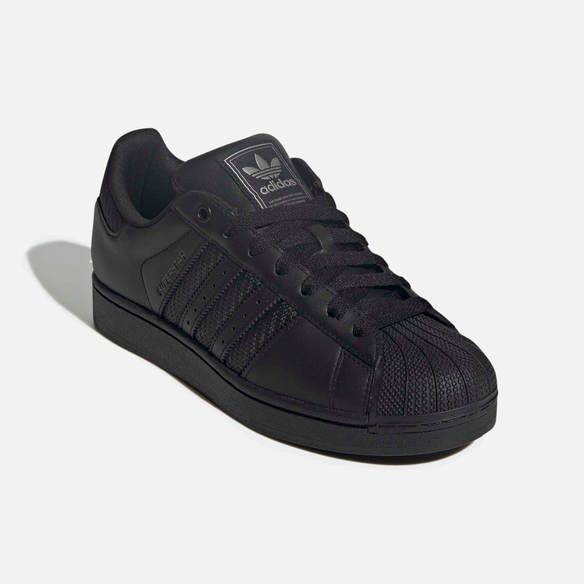 Adidas Superstar II Black Mesh Stripes