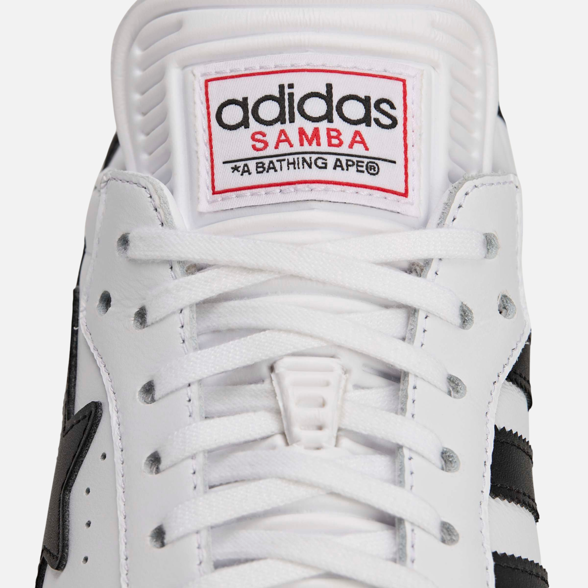 Adidas x Bape Samba White Black Gum